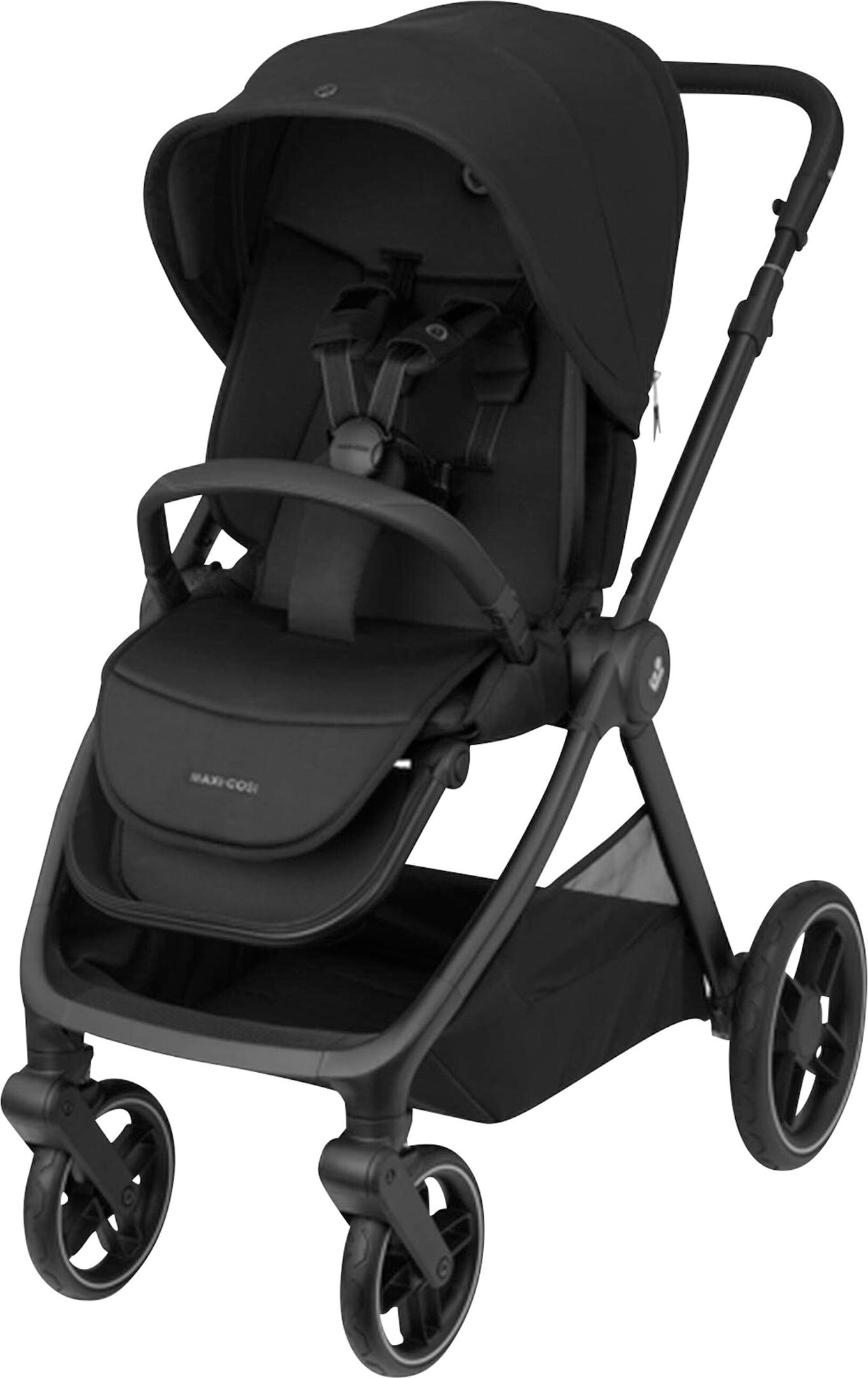 Maxi-Cosi Kombikinderwagen Oxford+ Travel-Set inkl. Pebble 360 Pro 2, Familyfix 360 Pro und Zubehör-Set schwarz