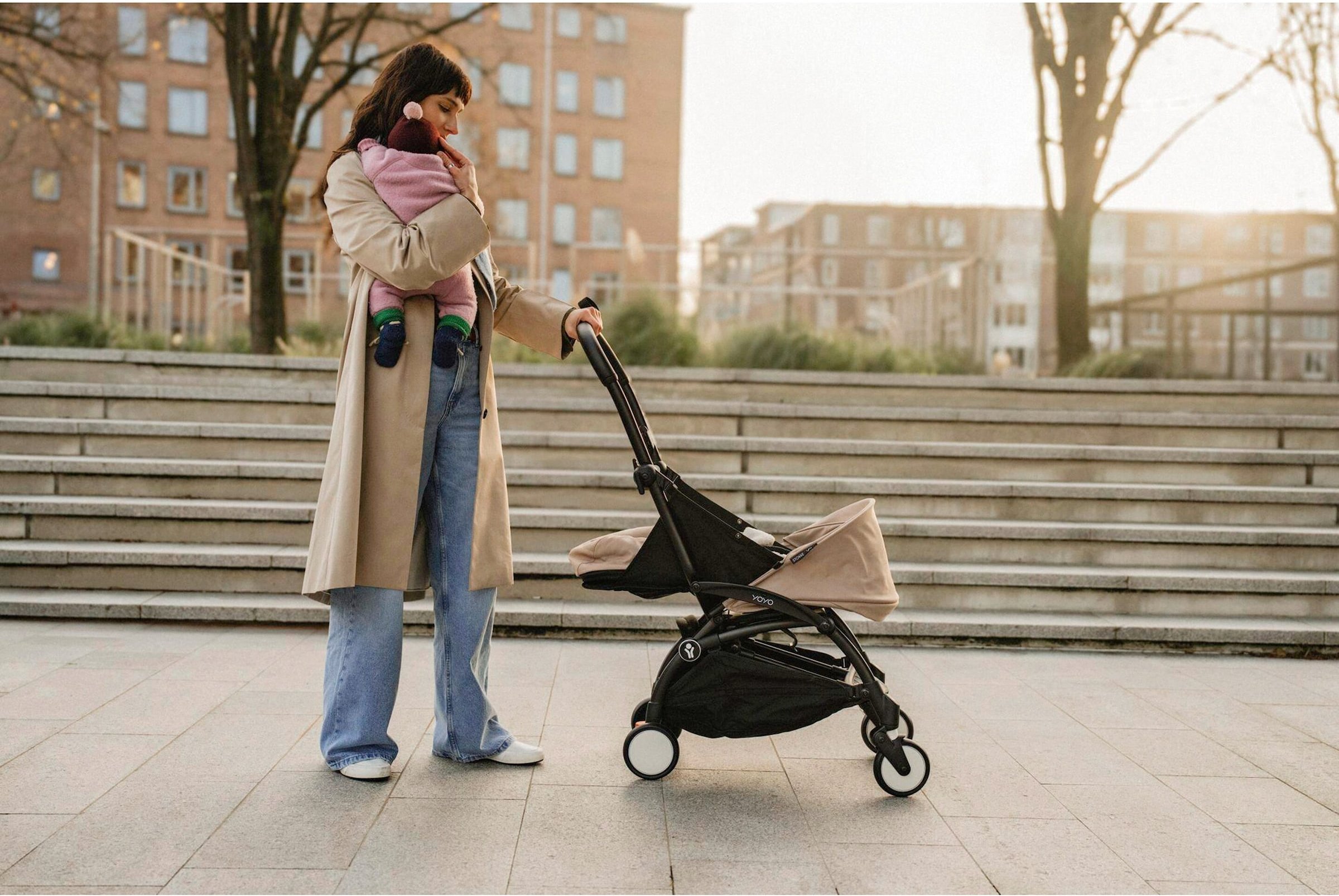 Stokke® yoyo3 Liegewanne braun