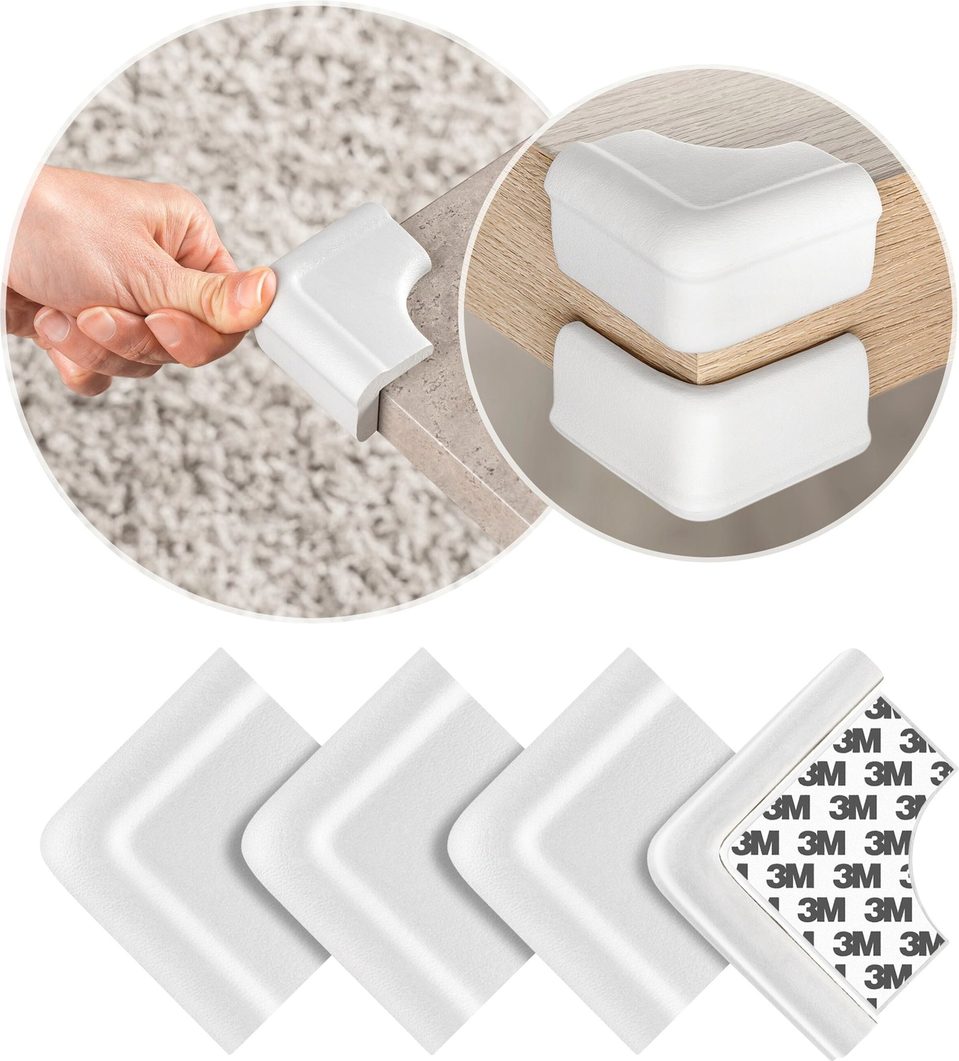 Reer 4er-Pack Eckenschutz soft