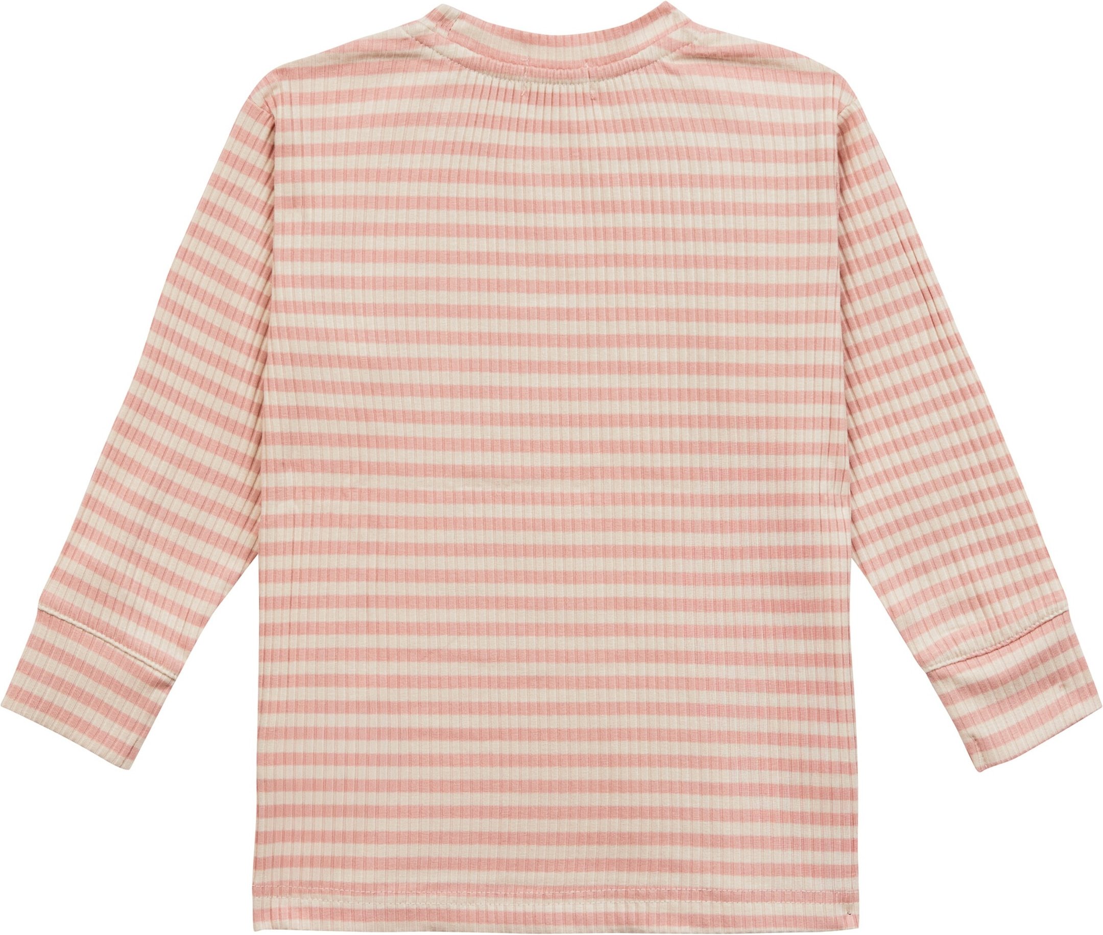 Lässig Shirt langarm Rippqualität Ringel Kirschen Little Gang