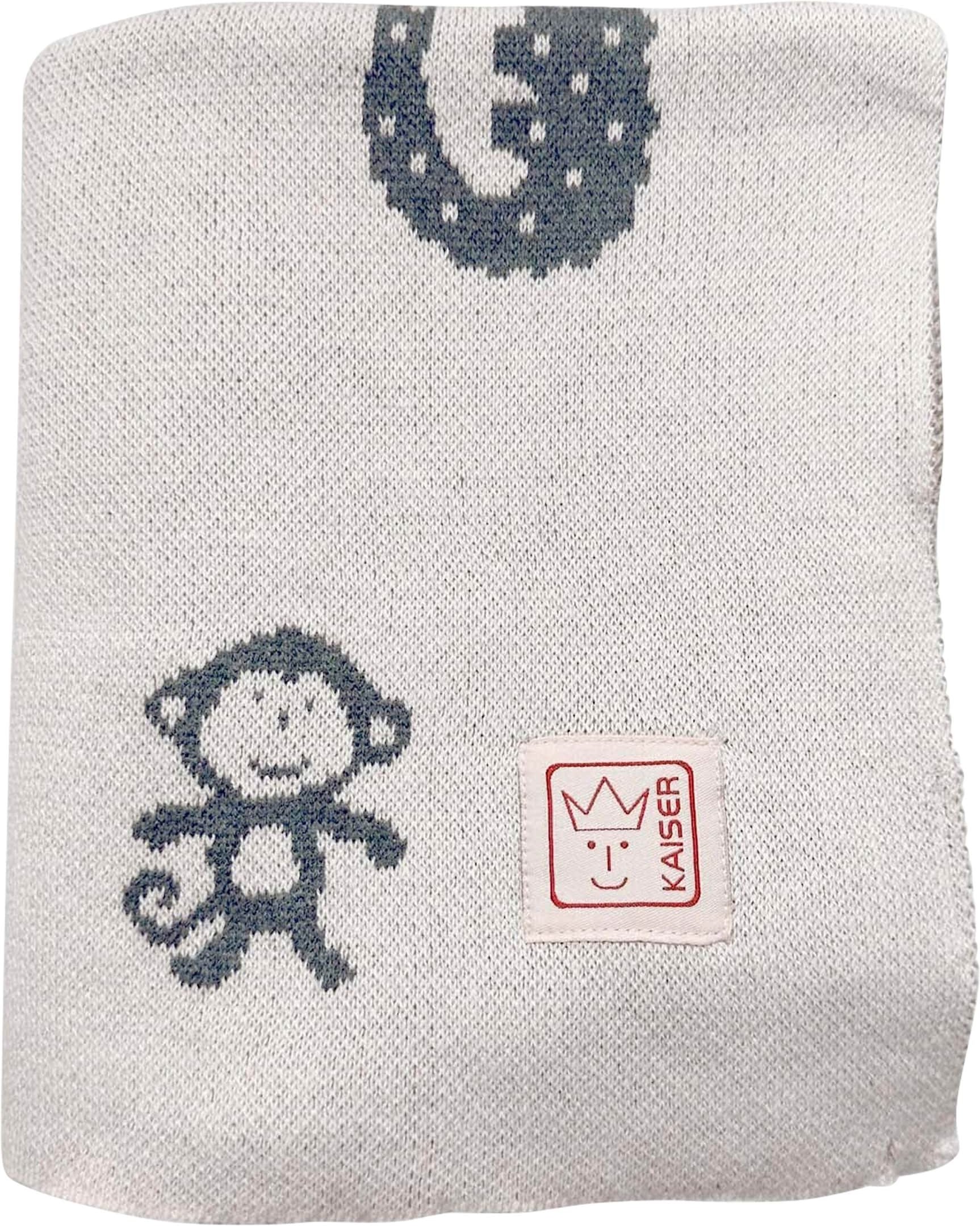 Kaiser Babydecke Strick 80x100 cm Organic Cotton