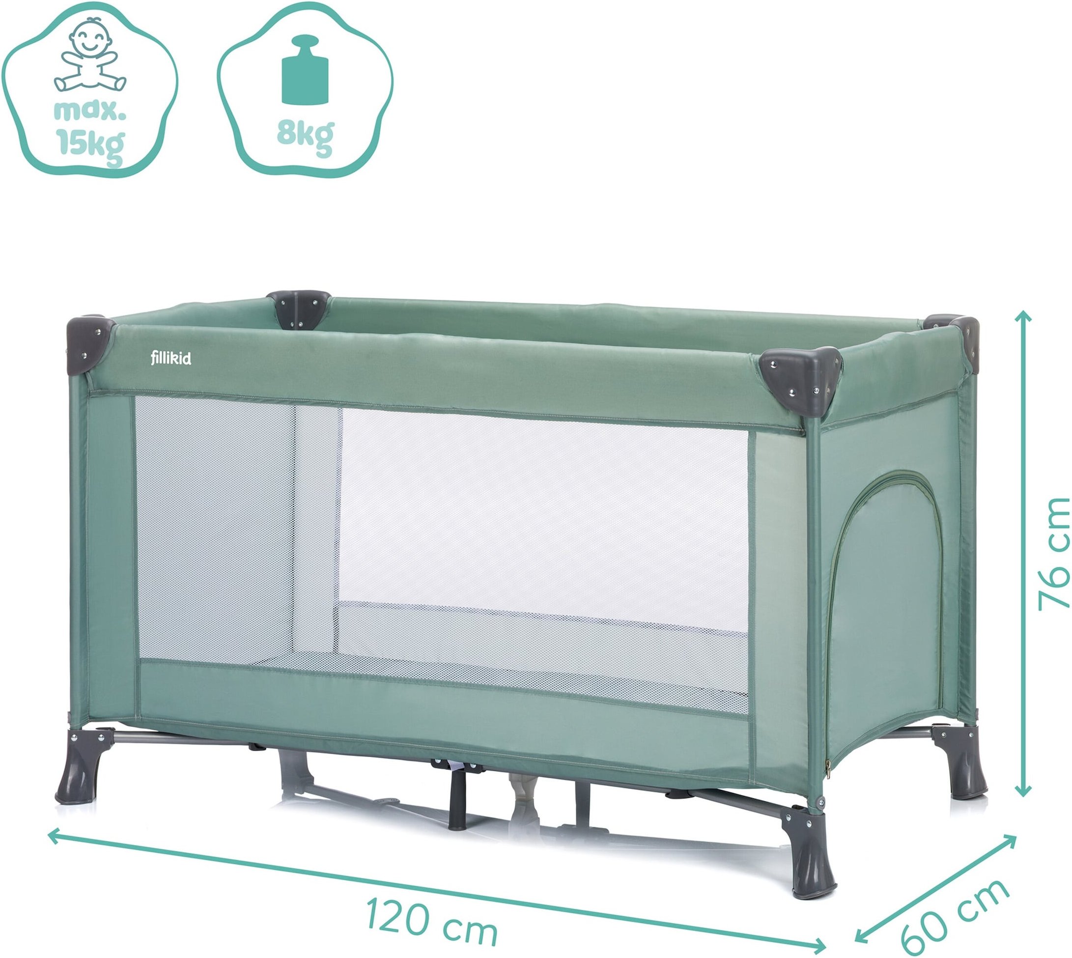 Fillikid Reisebett Valencia