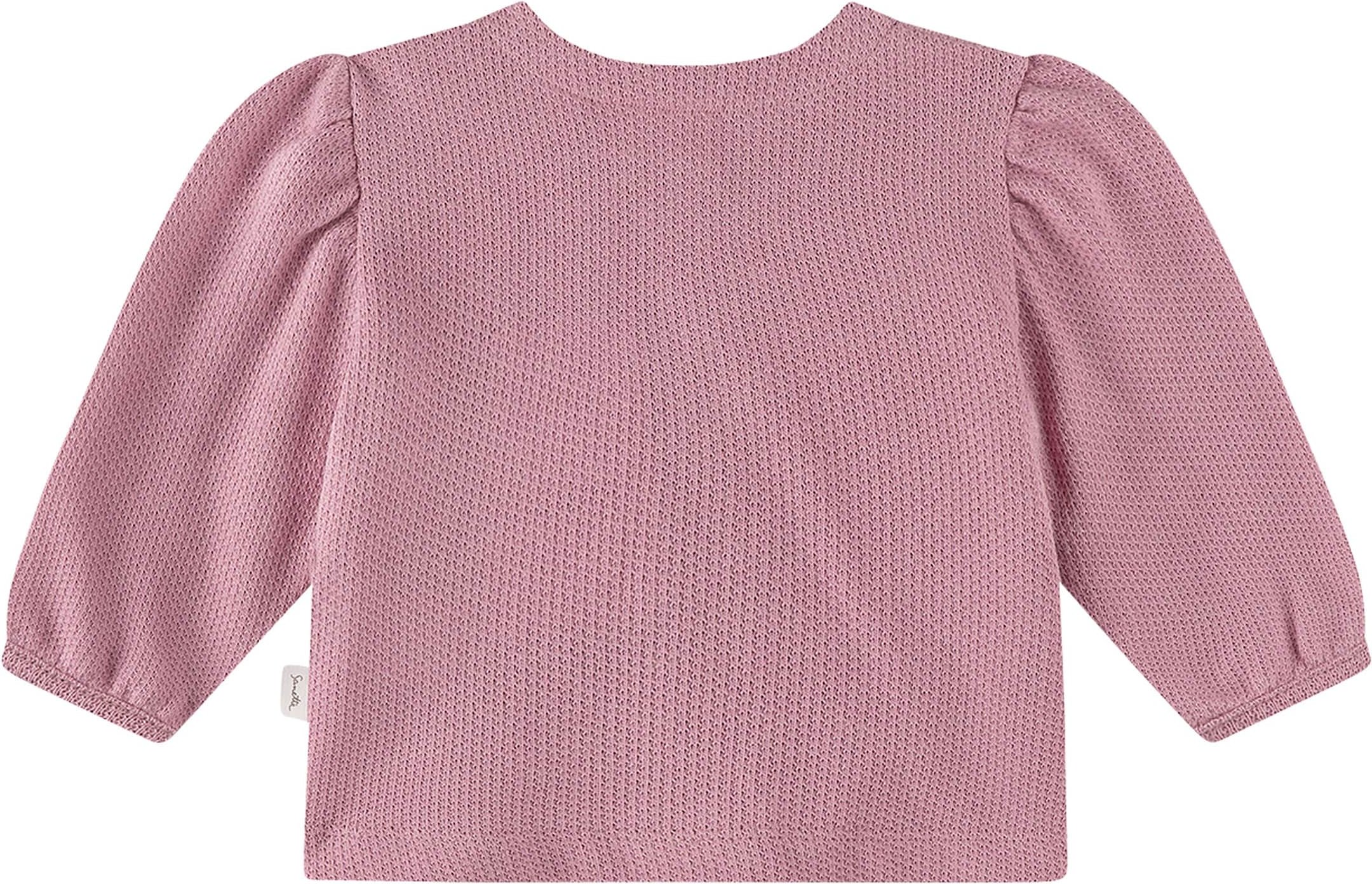 Sanetta Pure Sweatjacke Puffärmel Struktur