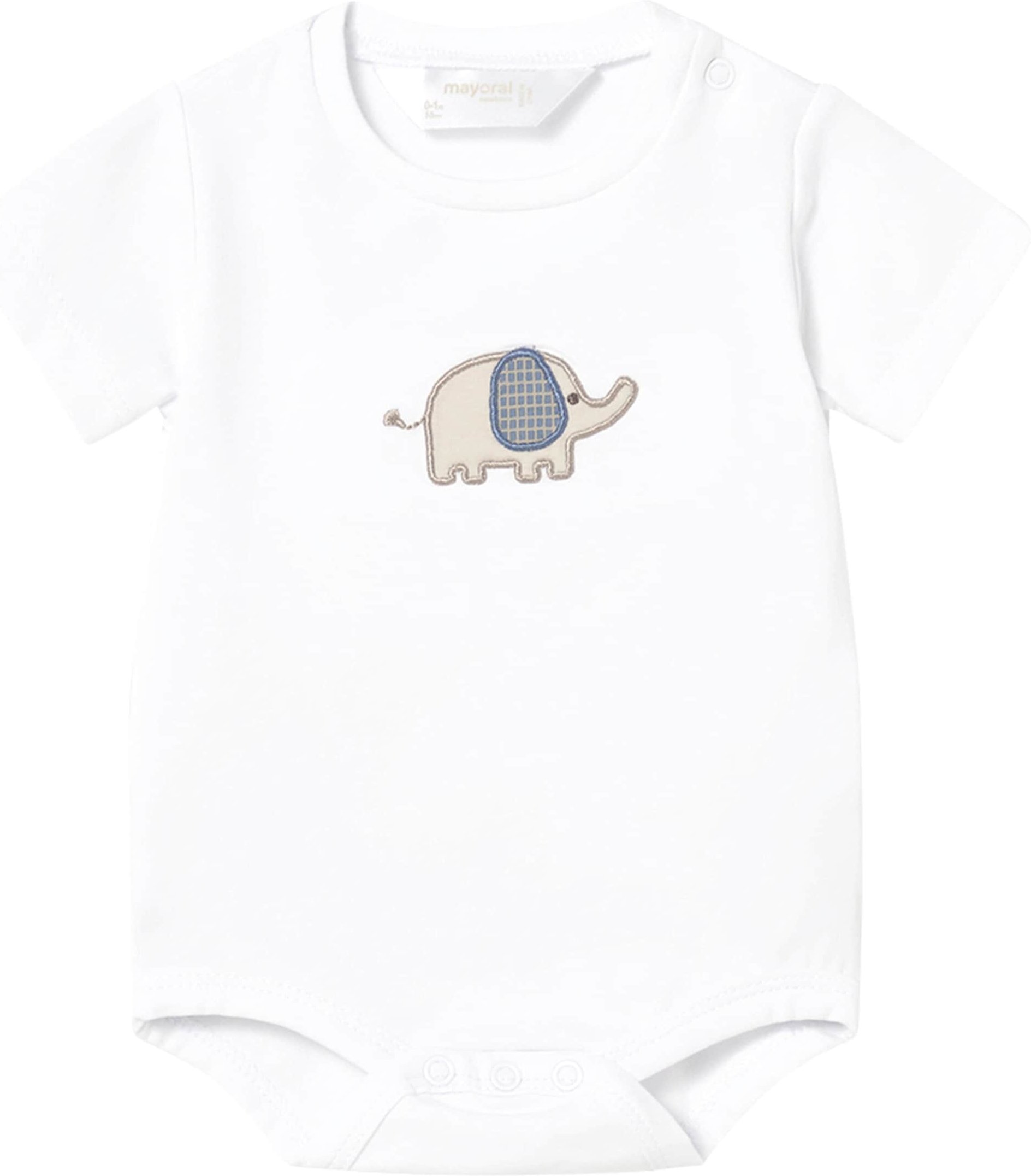 Mayoral 3-tlg. Set Body kurzarm, Sweatjacke und Jogginghose Elefanten