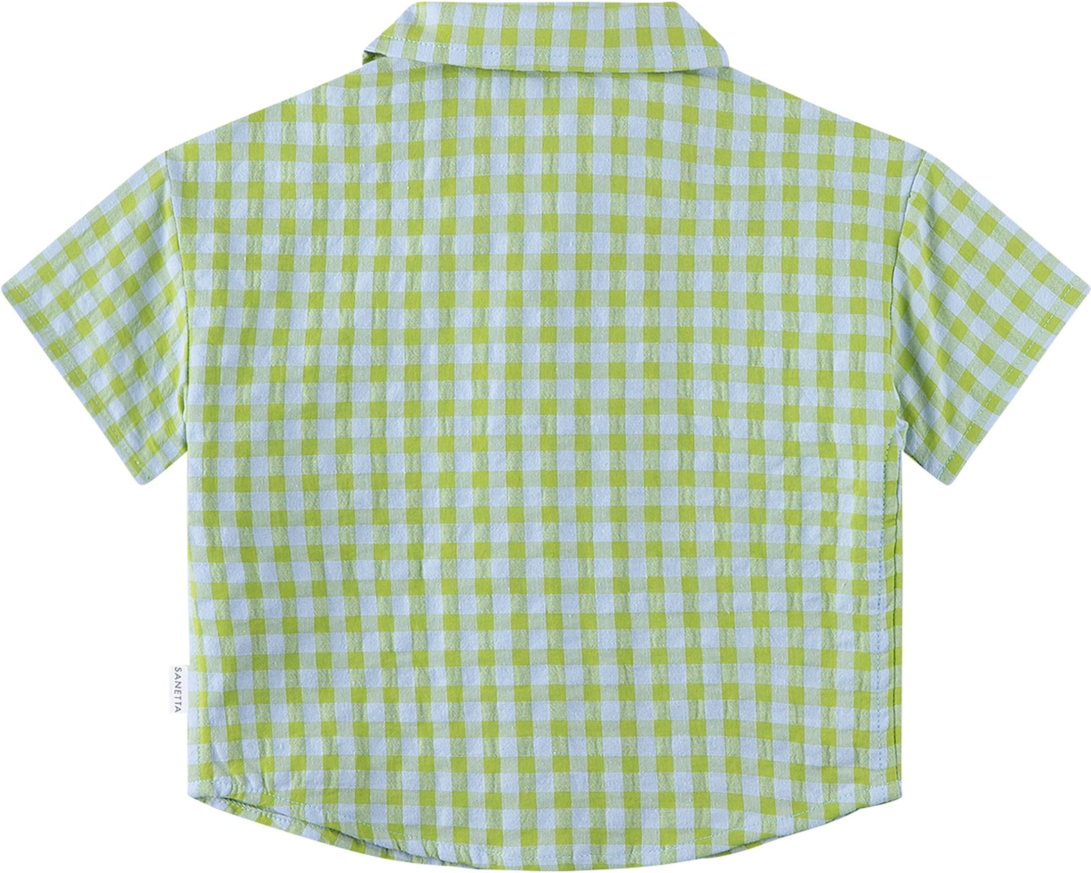 Sanetta Pure Hemd kurzarm Karos