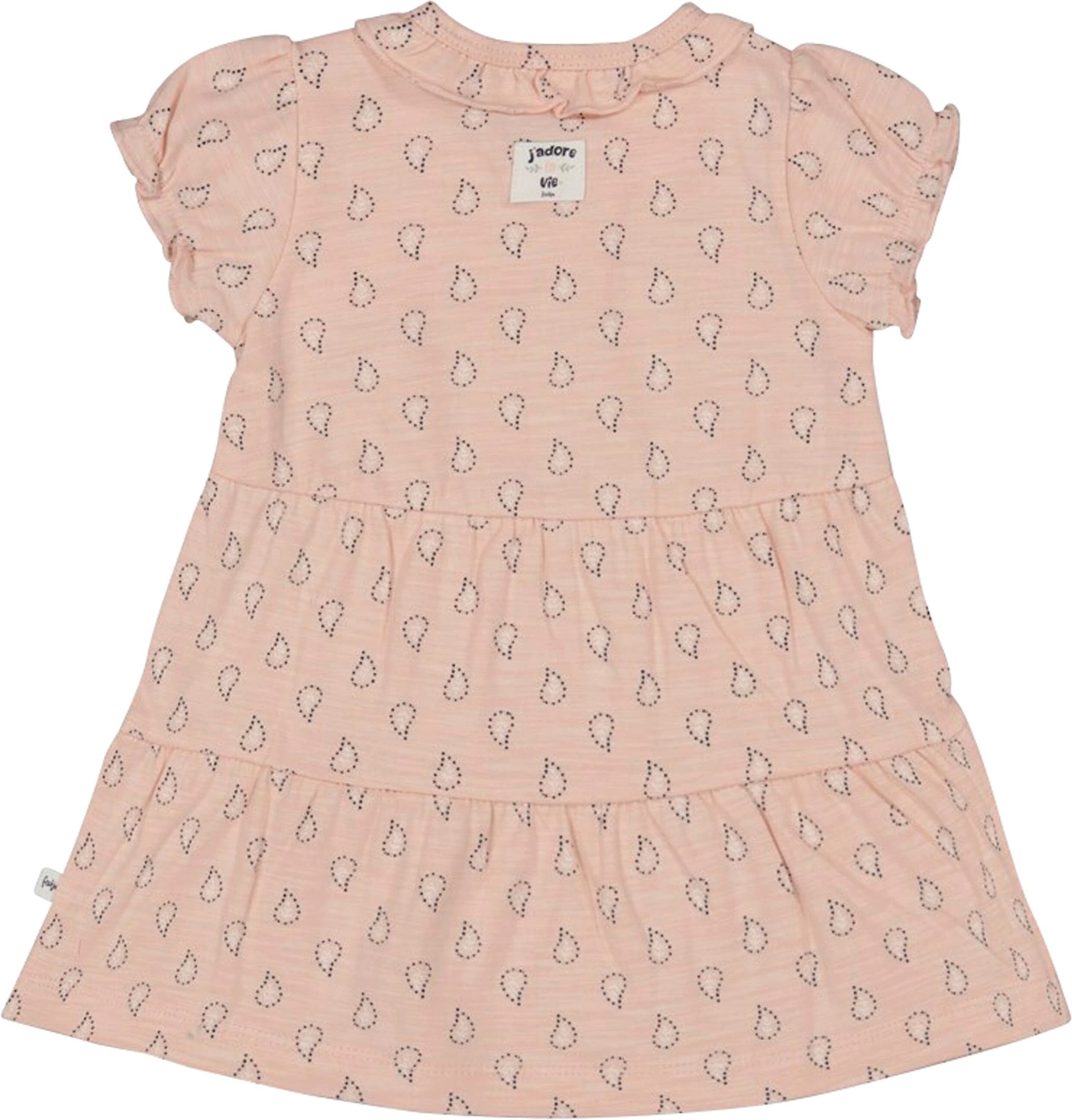 Feetje Kleid kurzarm Paisley Rüschen