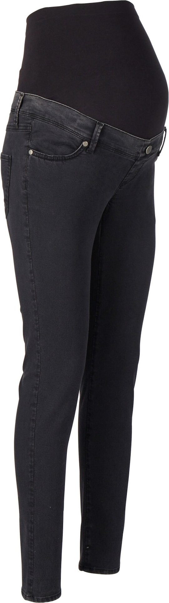 2hearts We Love Basics Umstandsjeans Skinny Seamless Bellyband Länge 30