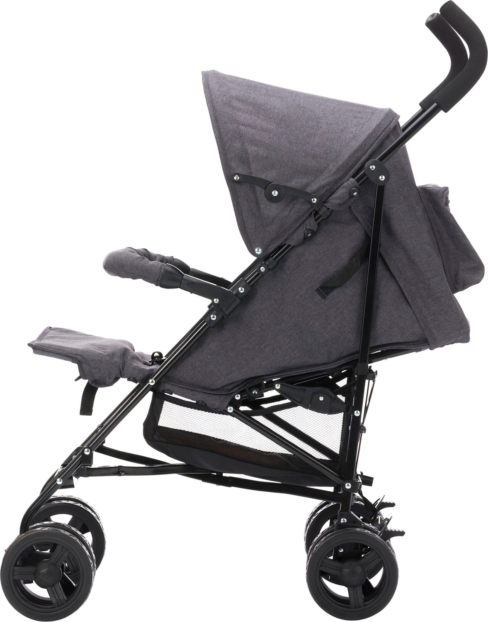 Babycab Malaga Buggy mit Liegefunktion grau
