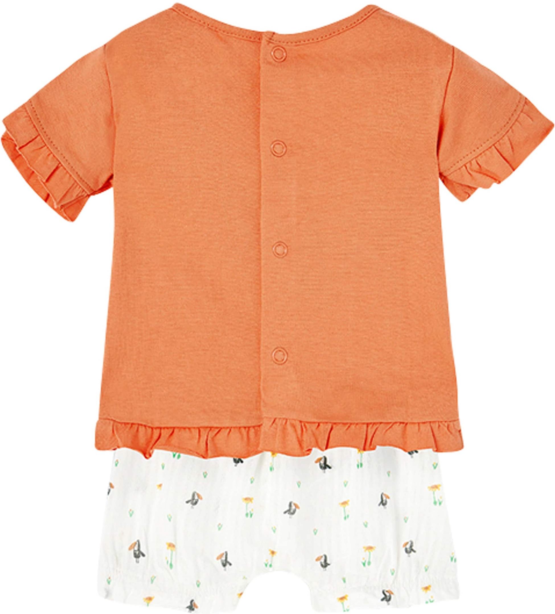 Boboli 2-tlg. Set T-Shirt und Musselin-Shorts Tukan