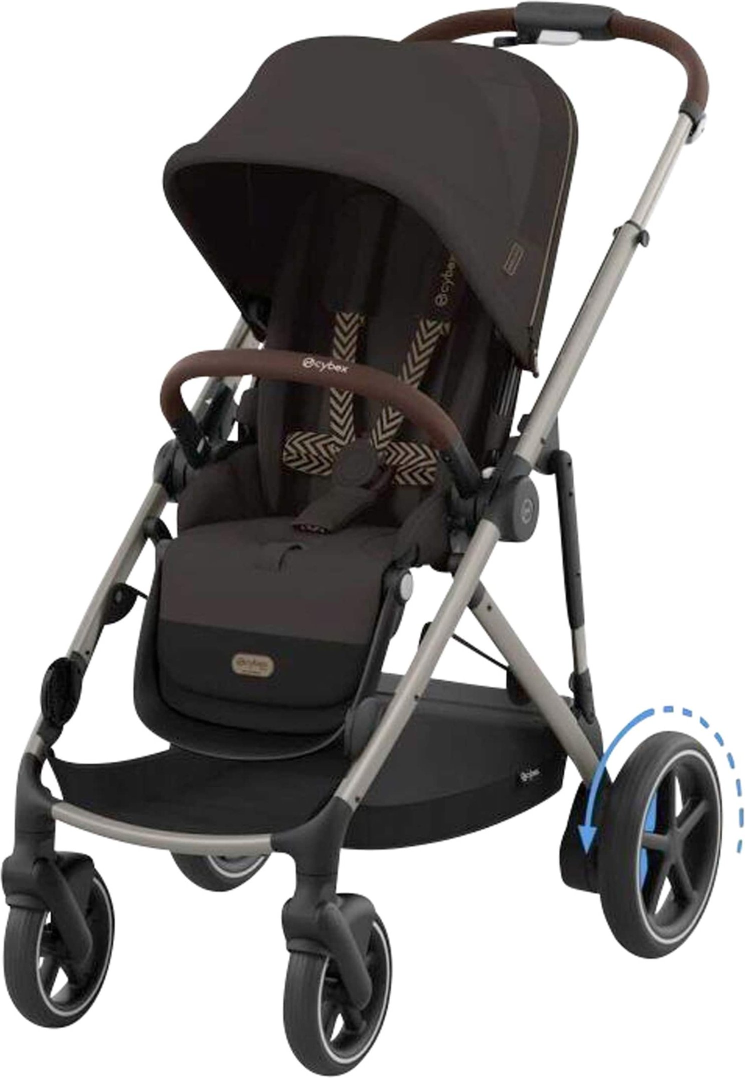 Cybex Gold Kombikinderwagen eGazelle braun