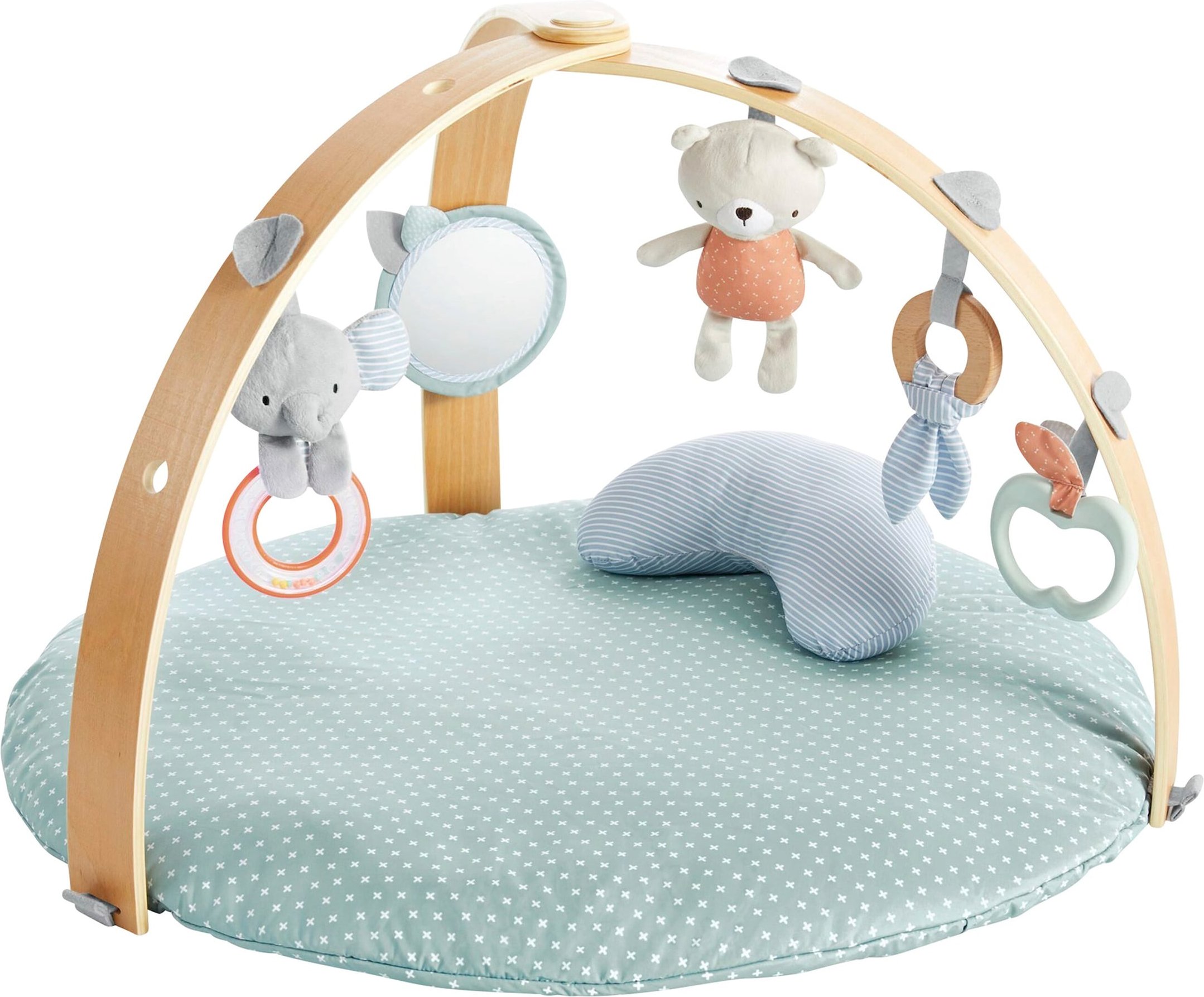 Ingenuity Spielbogen aus Holz mit Decke