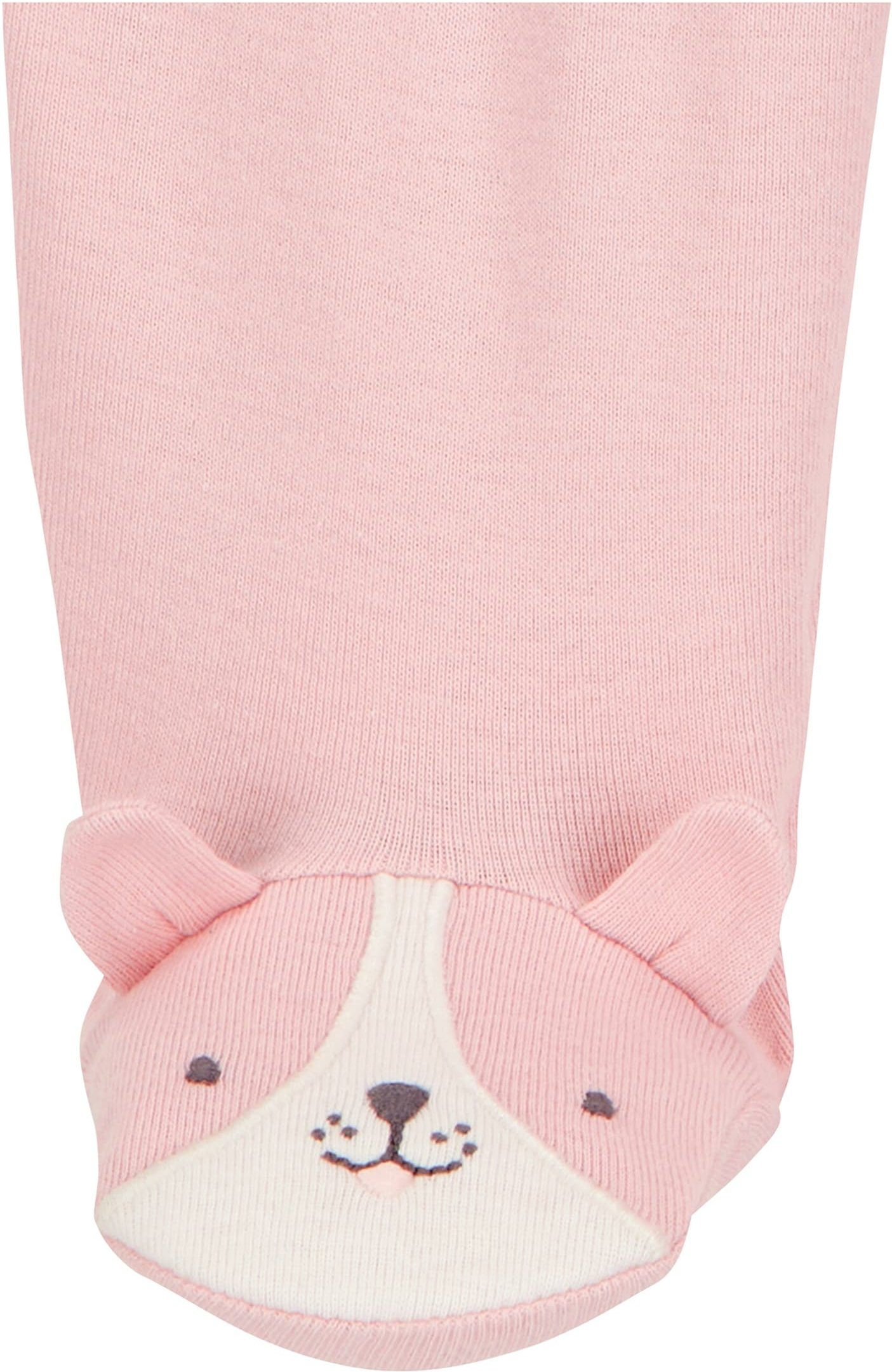 Thumbnail - Carter's 3-tlg. Set Schlafoverall mit Fuß, Body langarm und Jogginghose Ringel Tiere