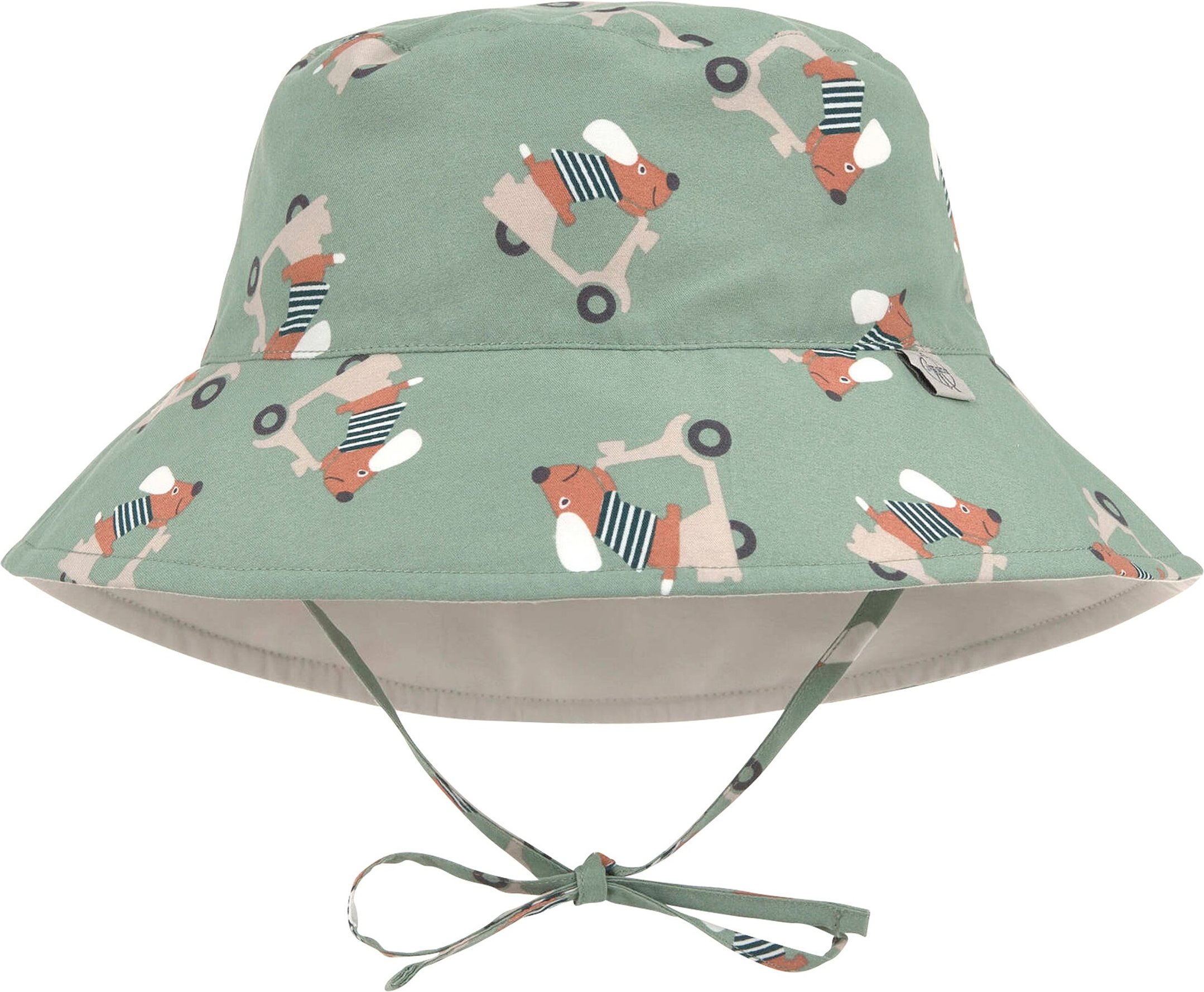 Lässig Wende-Sonnenhut mit UV-Schutz Dackel Roller