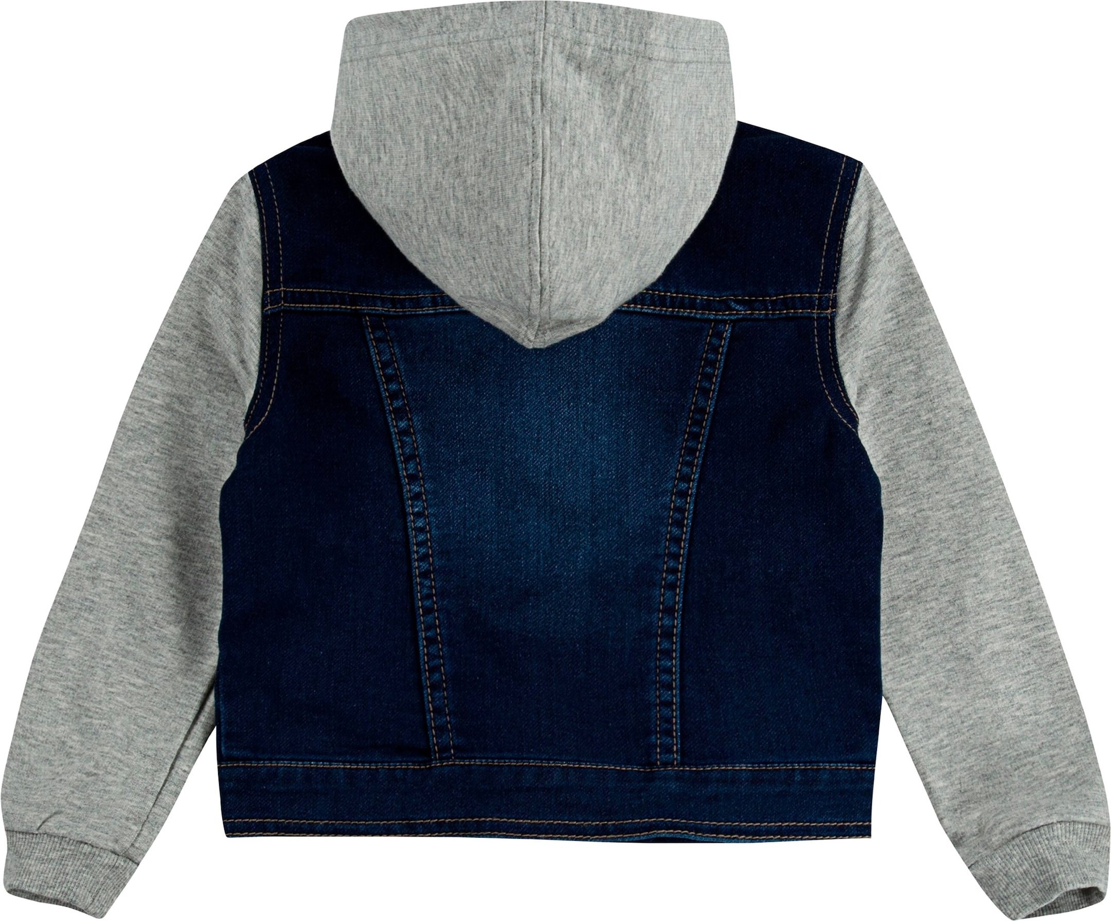Levi`S Kids Jeansjacke mit Sweatärmel und Kapuze