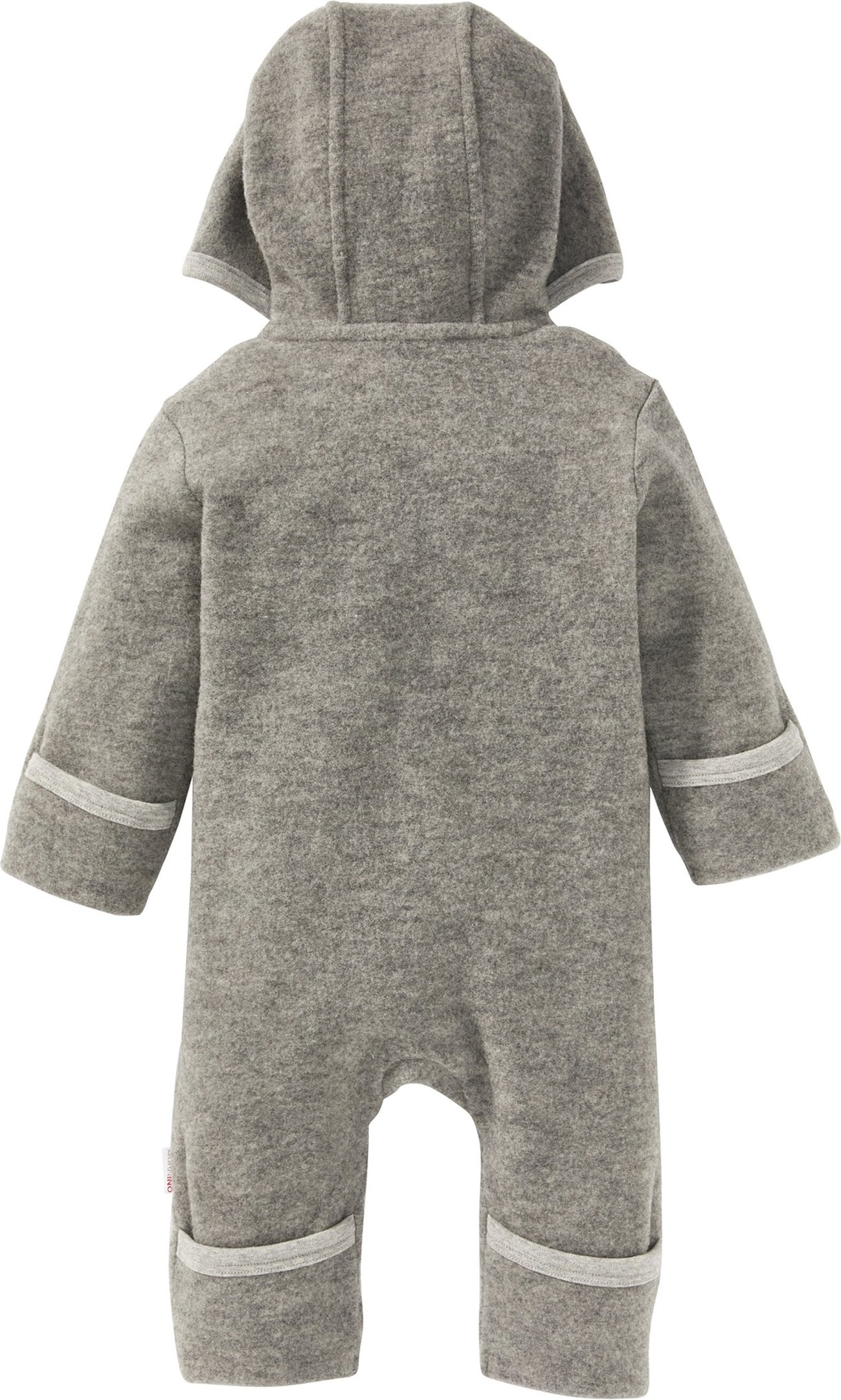 Bornino Wollfleece-Overall mit Klappbündchen aus Merinowolle