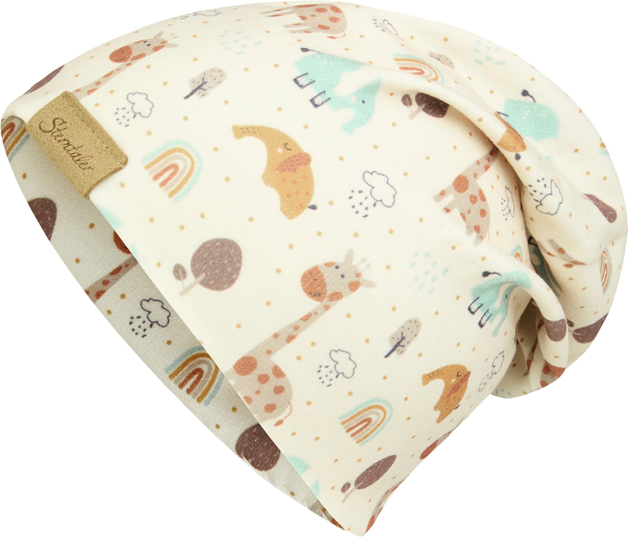 Sterntaler Beanie Tiere Regenbogen