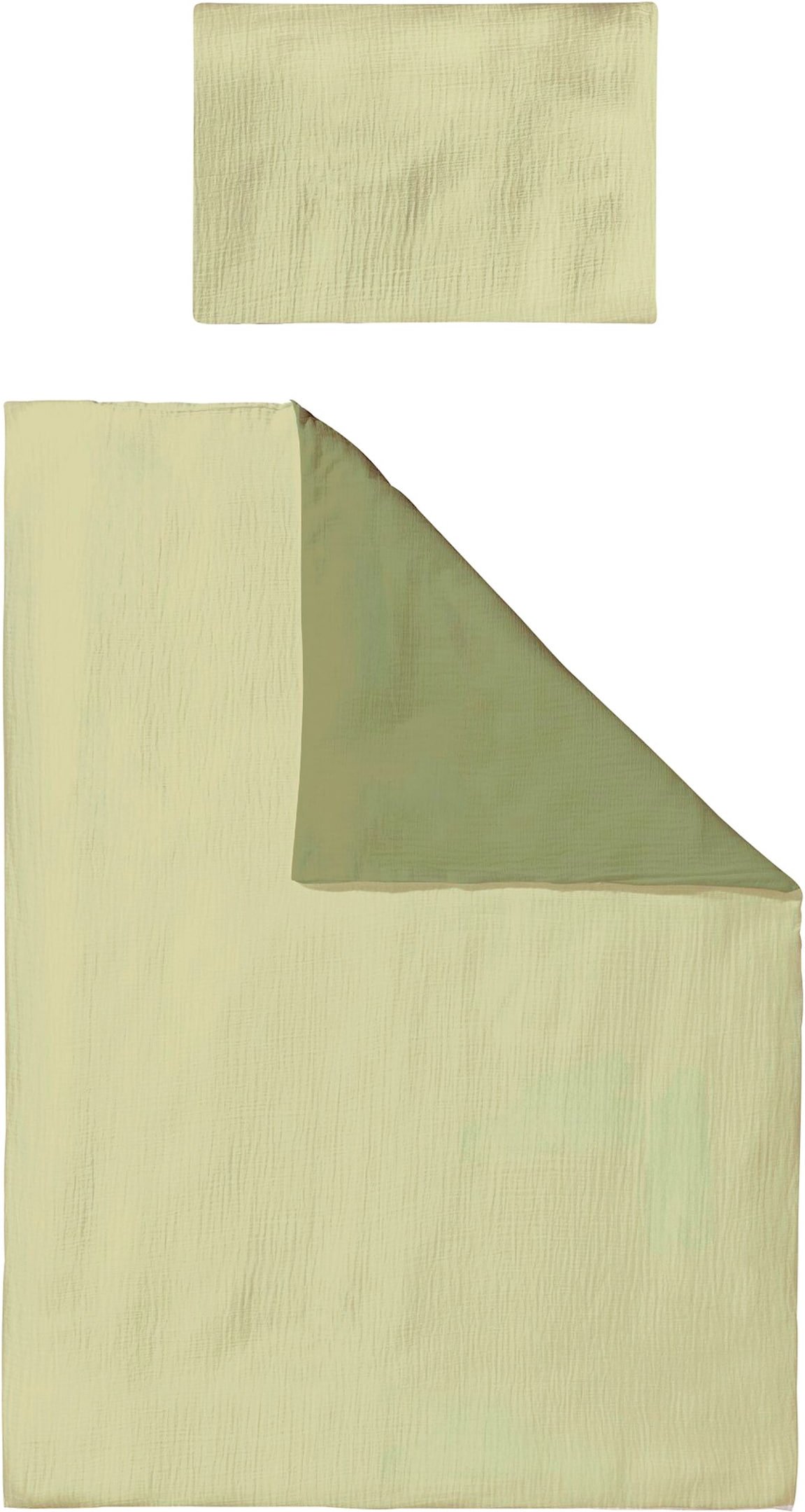 Bornino Home Wende-Bettwäsche Musselin 40x60/100x135 cm