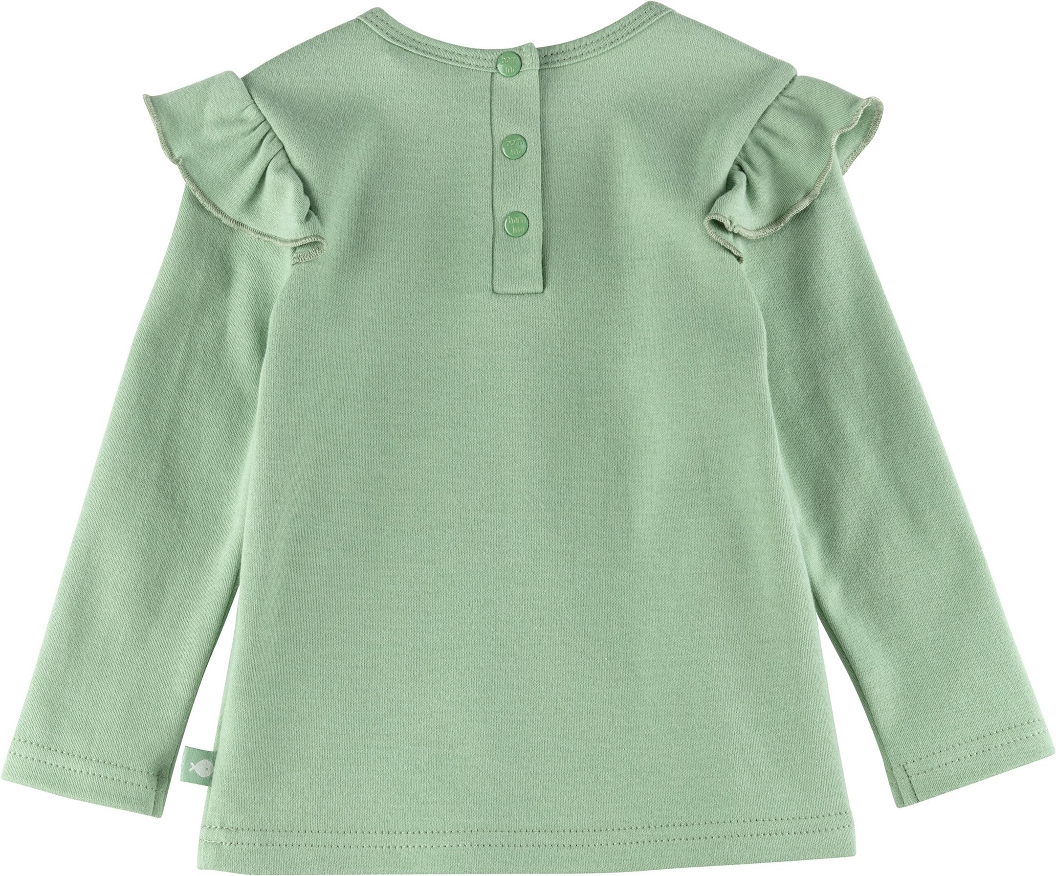 Bornino Summer Beach Shirt langarm Möwe Rüschen