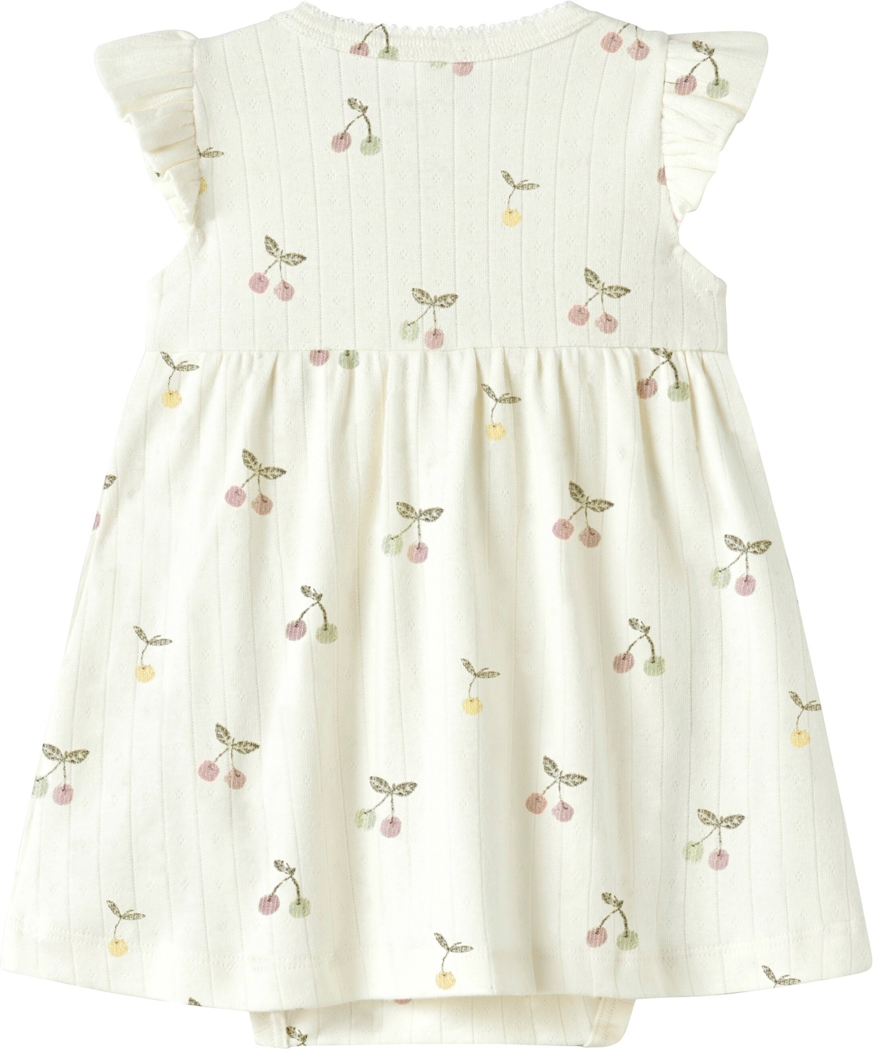 Name It Ajour-Bodykleid mit Flügelarm Kirschen