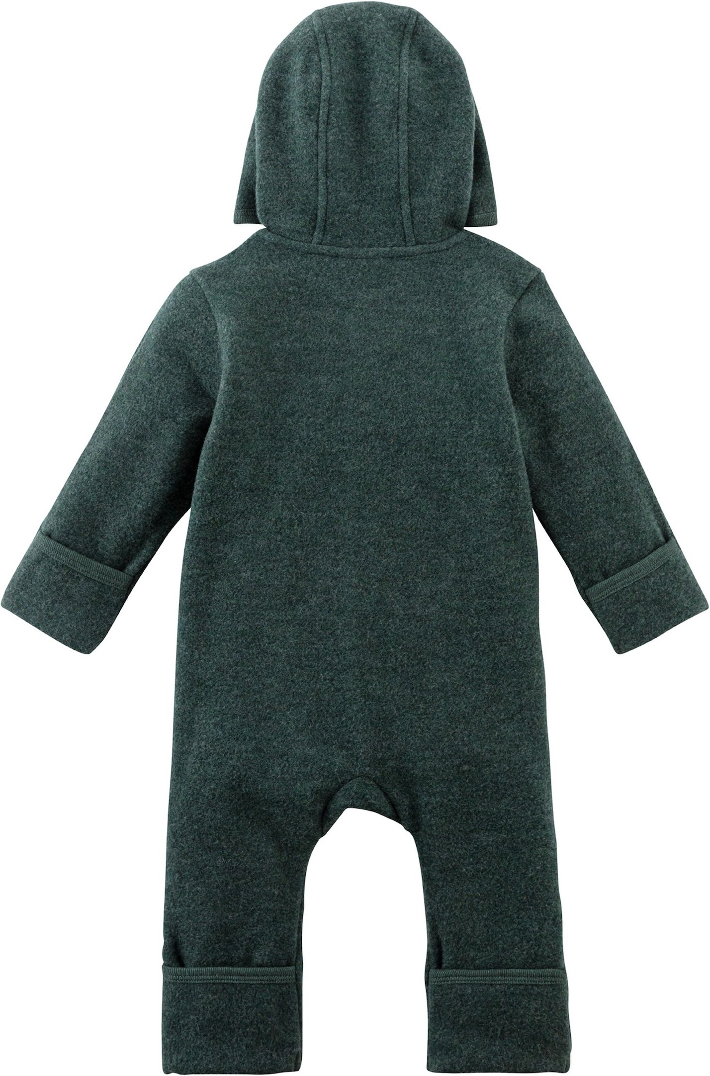 Bornino Wollfleece-Overall mit Klappbündchen aus Merinowolle