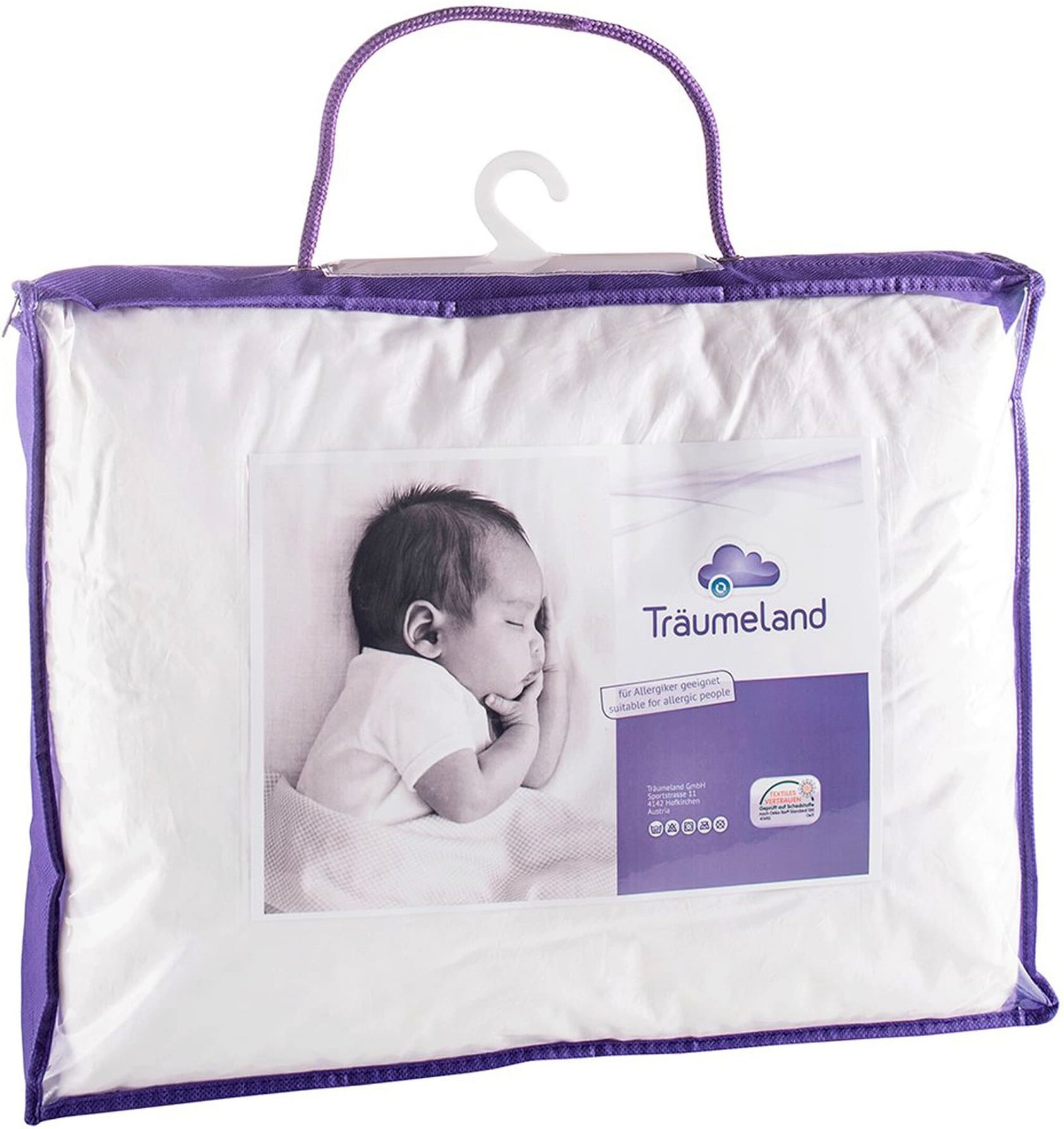 Träumeland Daunen-Kopfkissen Daunentraum 40x60 cm