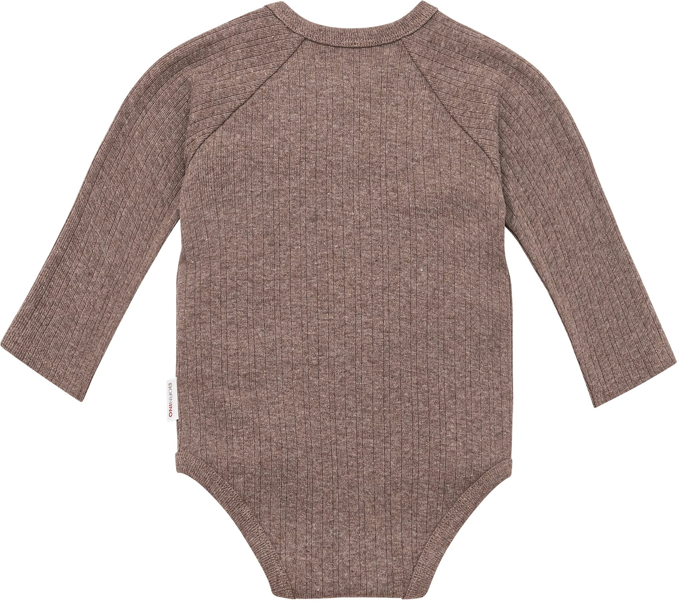 Bornino Lieblinge Wickelbody langarm Rippqualität