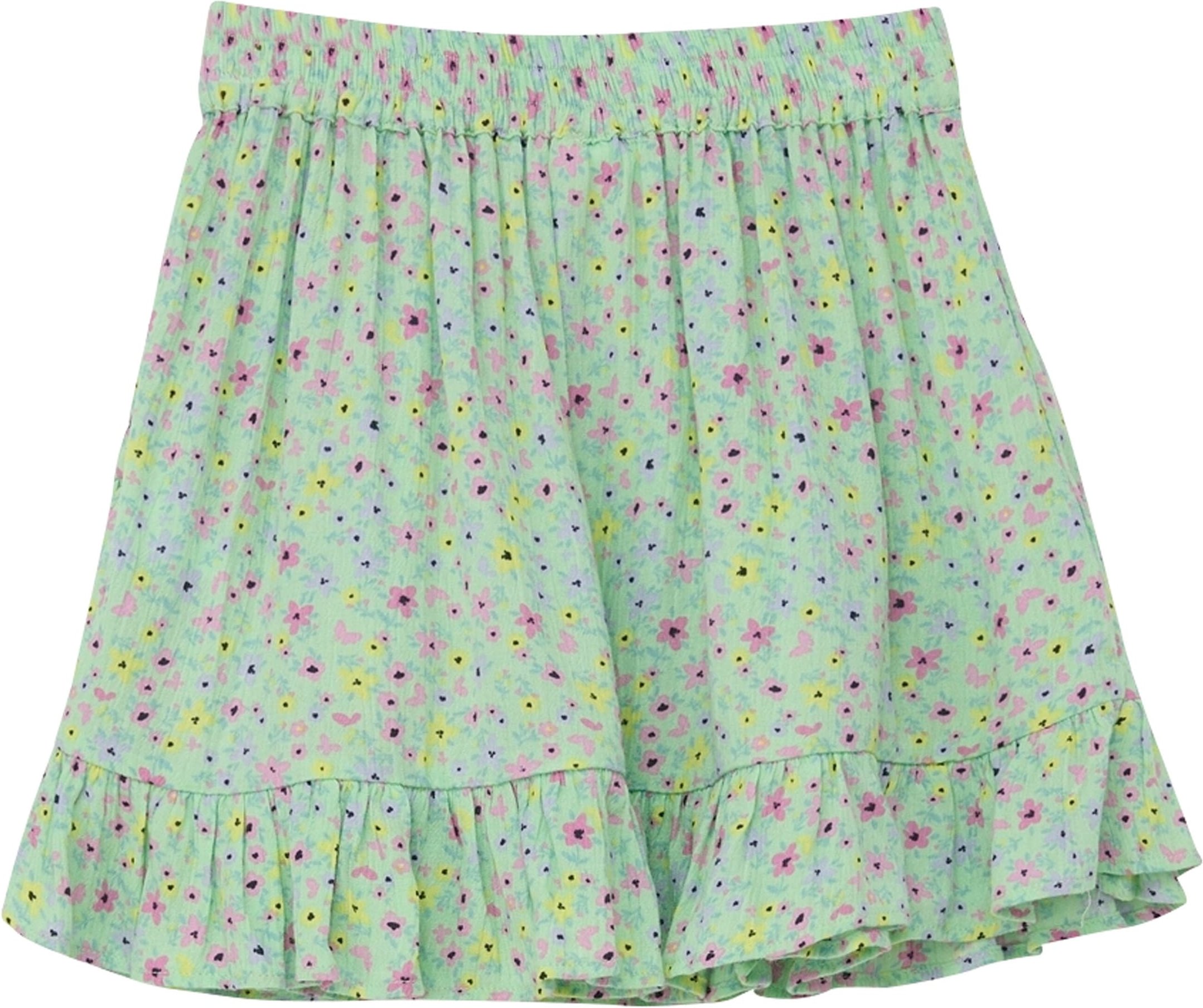 S.Oliver Krepp-Rock Blumen Volant