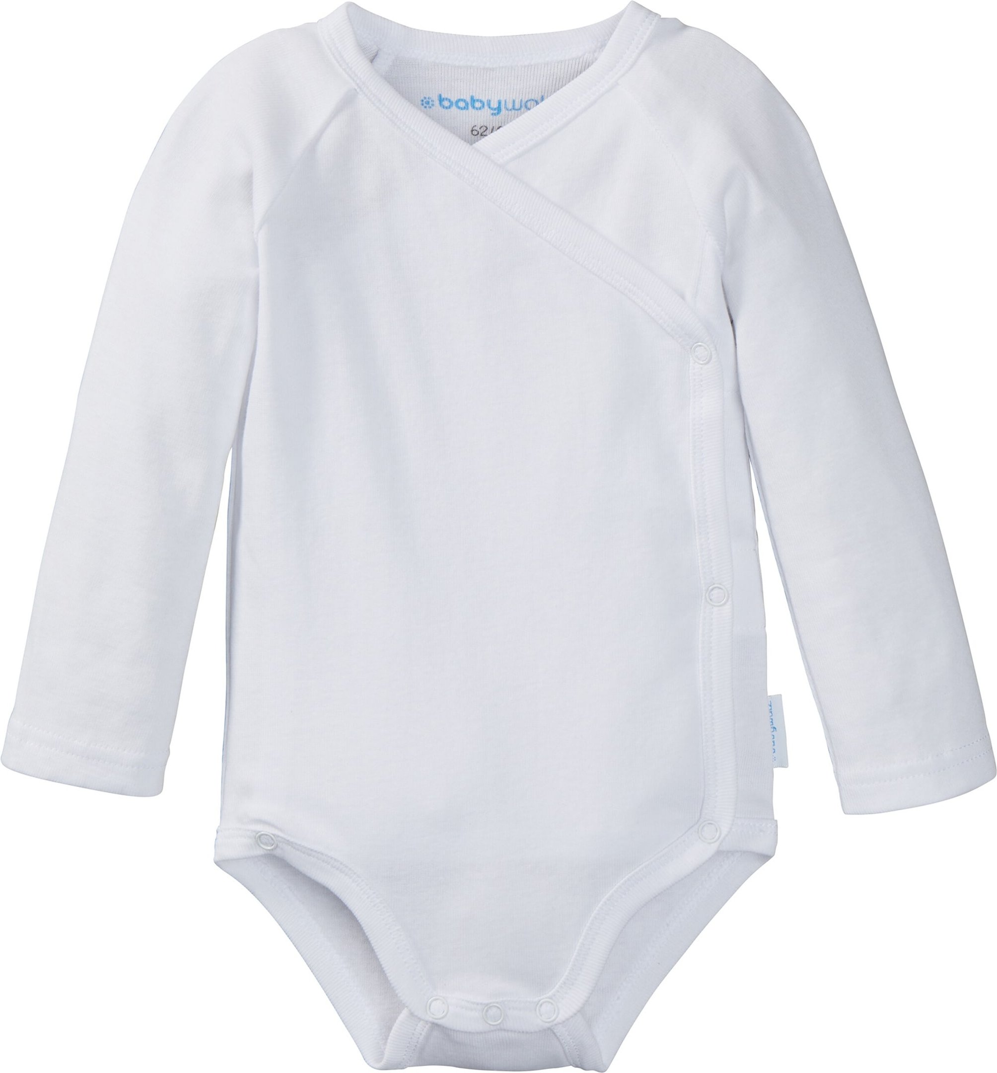Baby-Walz Basics 2er-Pack Wickelbodys langarm