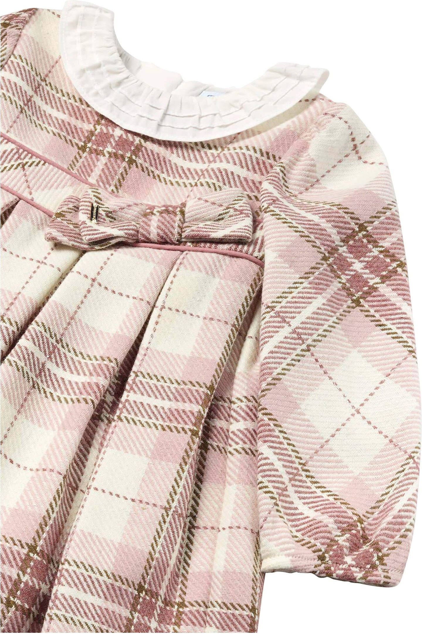 Mayoral Flanell-Kleid langarm Karo