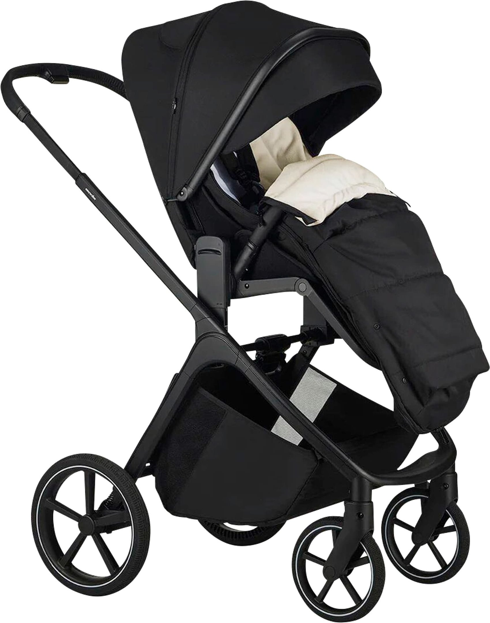 Easywalker Fußsack für Zoey schwarz