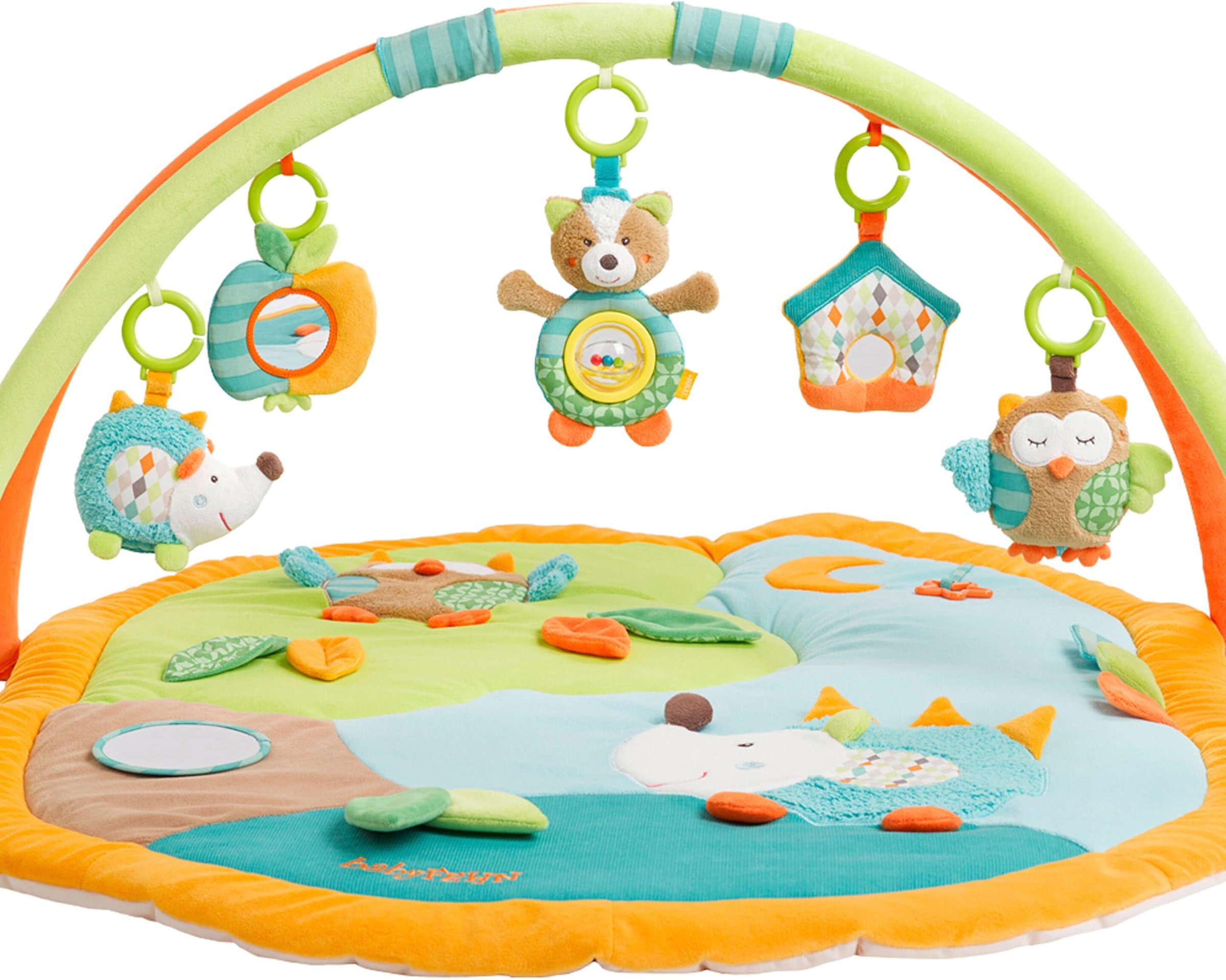 Fehn Spielbogen mit 3-D-Activity-Decke Sleeping Forest