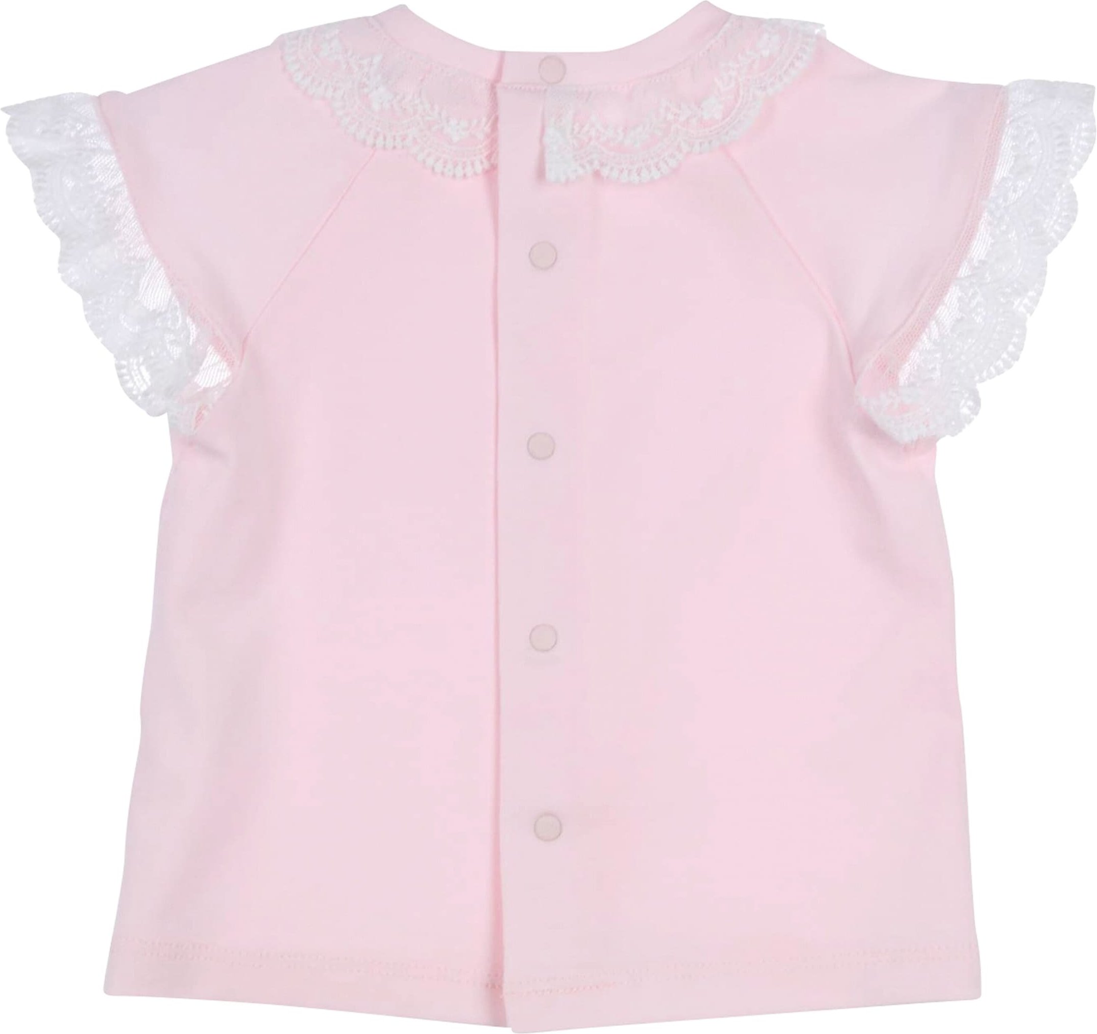 Gymp T-Shirt Flügelarm Spitze