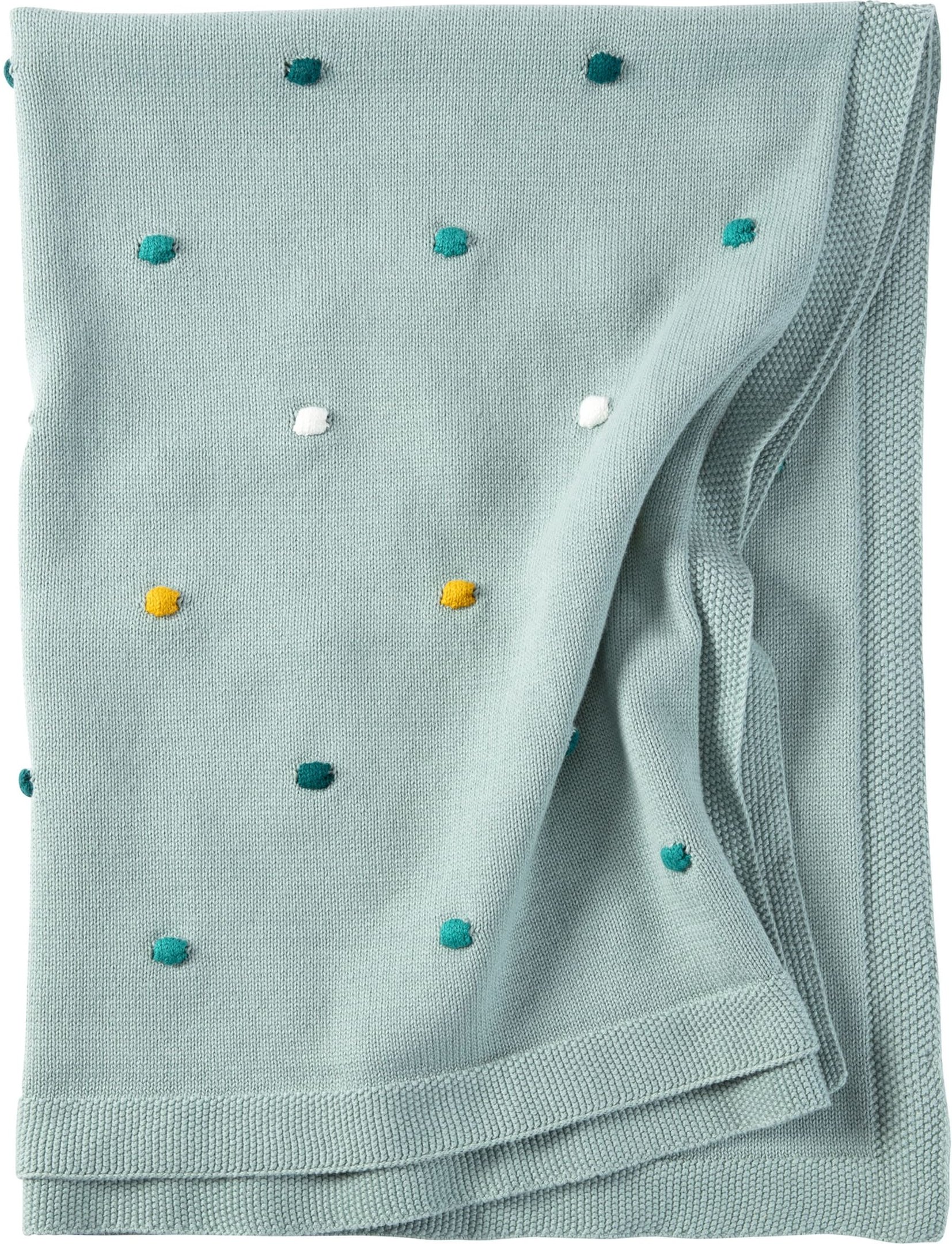 Bornino Home Babydecken-Set mit Greifling Elefant 80x100 cm