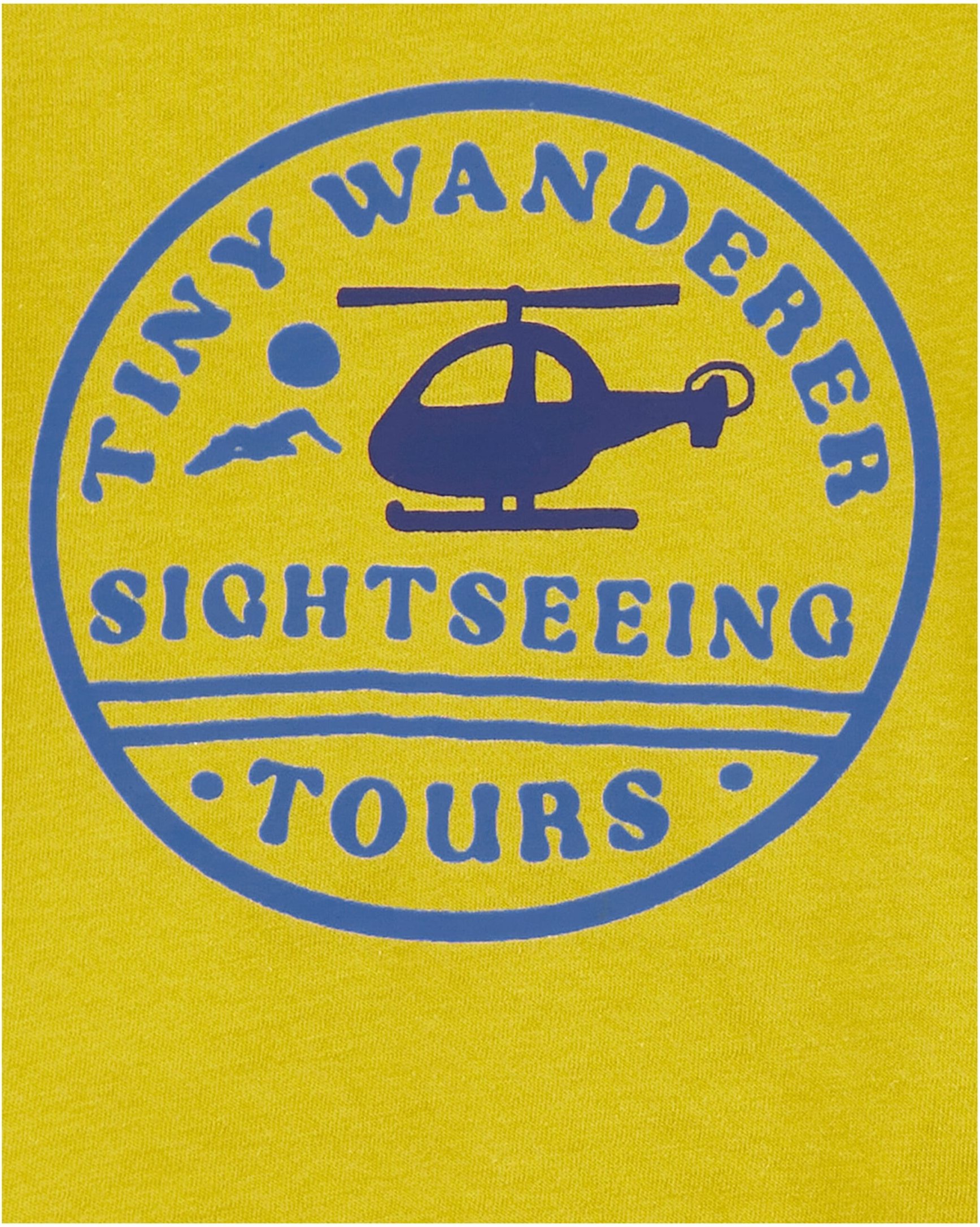 Carter's 3-tlg. Set Body kurzarm, T-Shirt und Shorts Ringel Hubschrauber