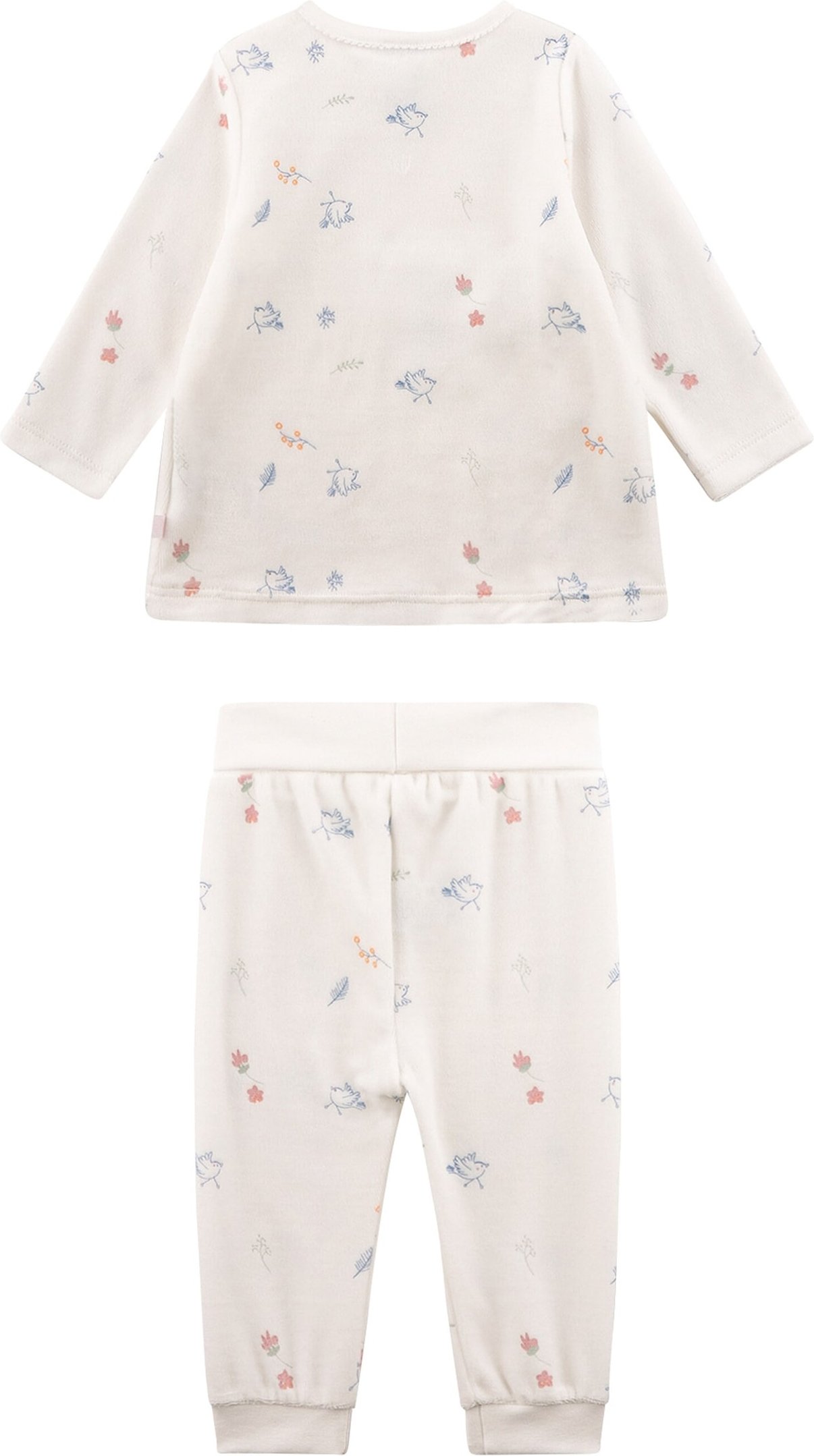 Thumbnail - Sanetta Nicki-Schlafanzug lang Vögel