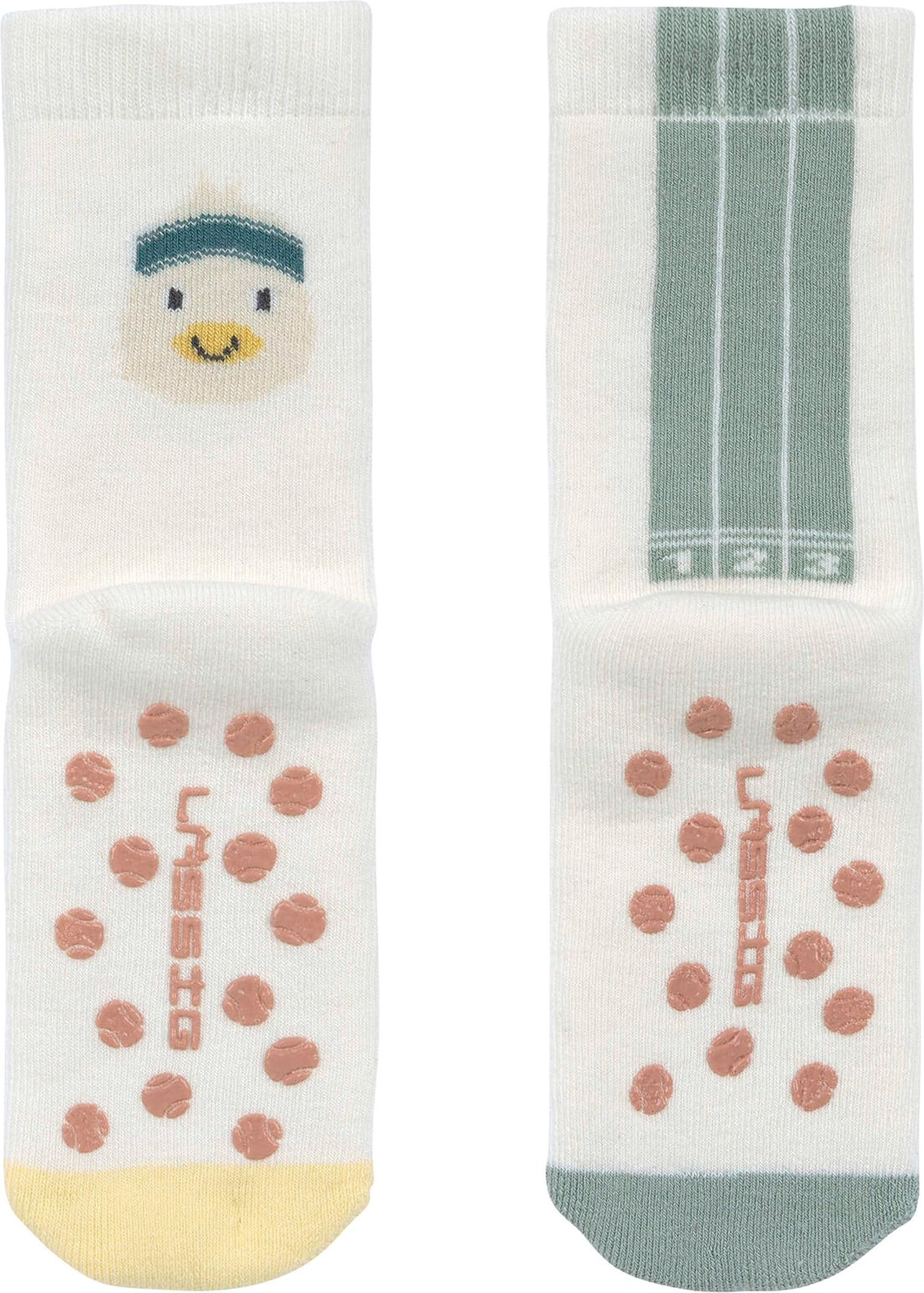 Thumbnail - Lässig 2er-Pack ABS Socken Ente Streifen