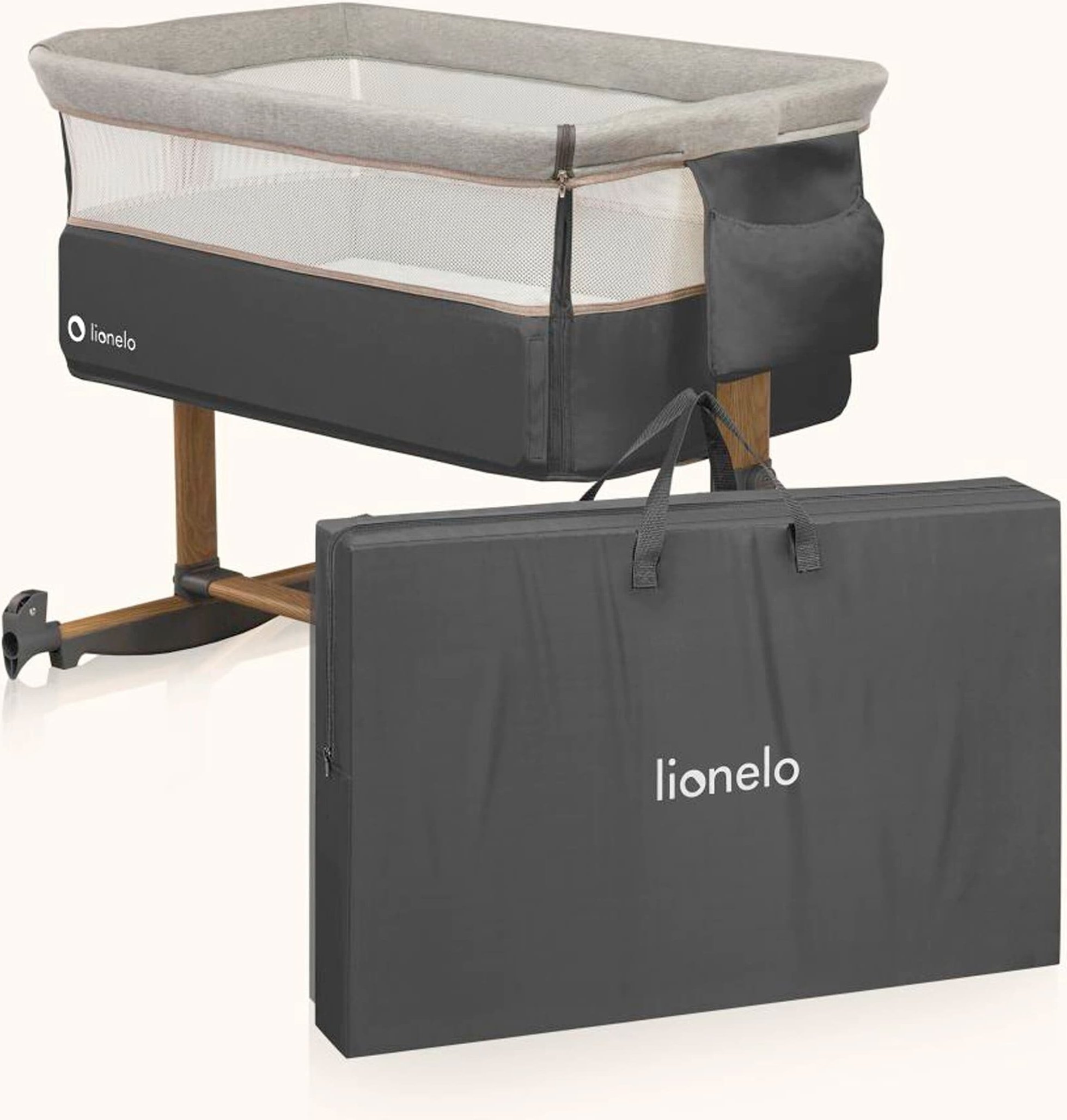 Lionelo Beistellbett Leonie 3in1