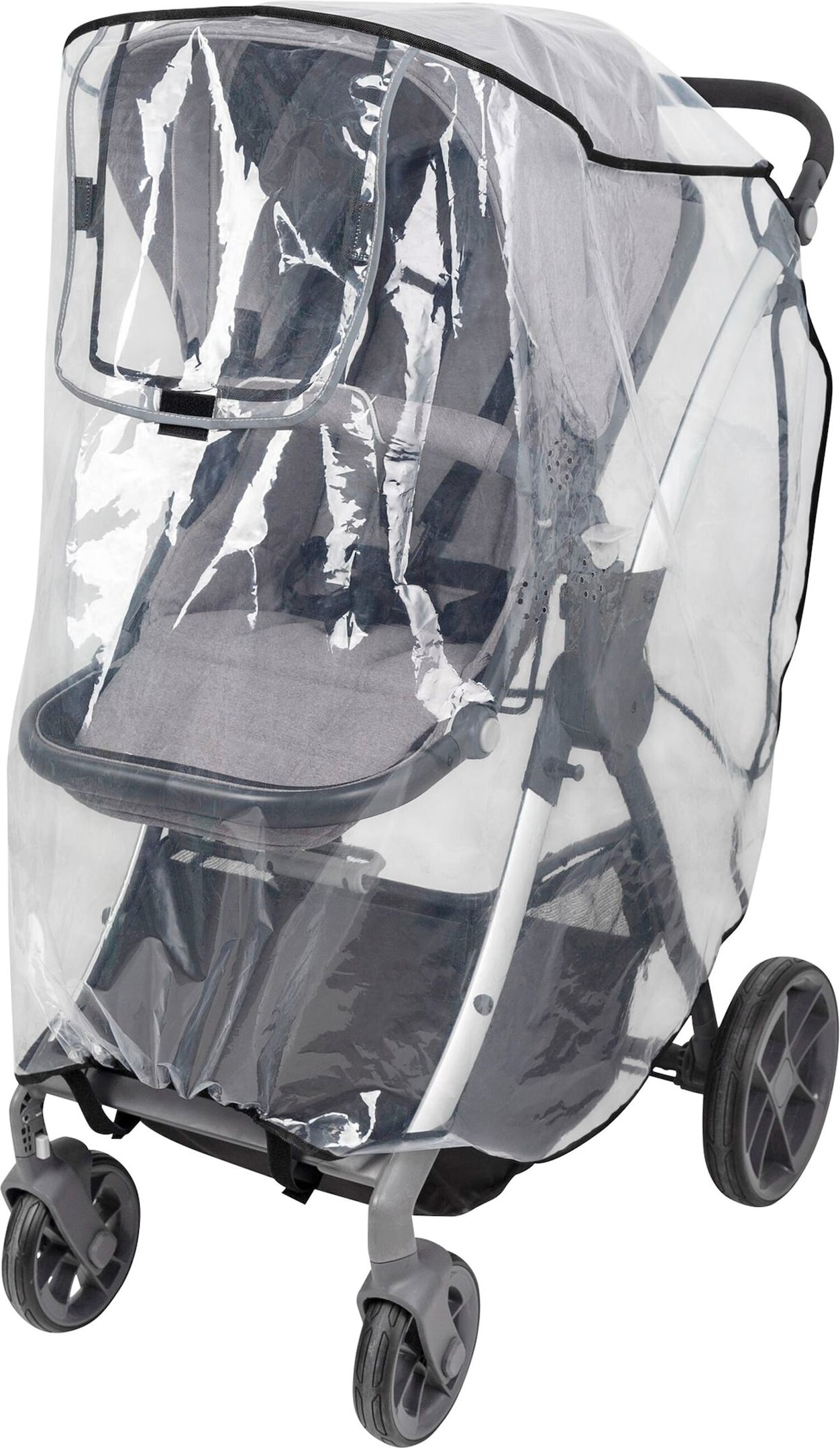 Babycab Universal Regenschutz für Kinderwagen & Buggy transparent