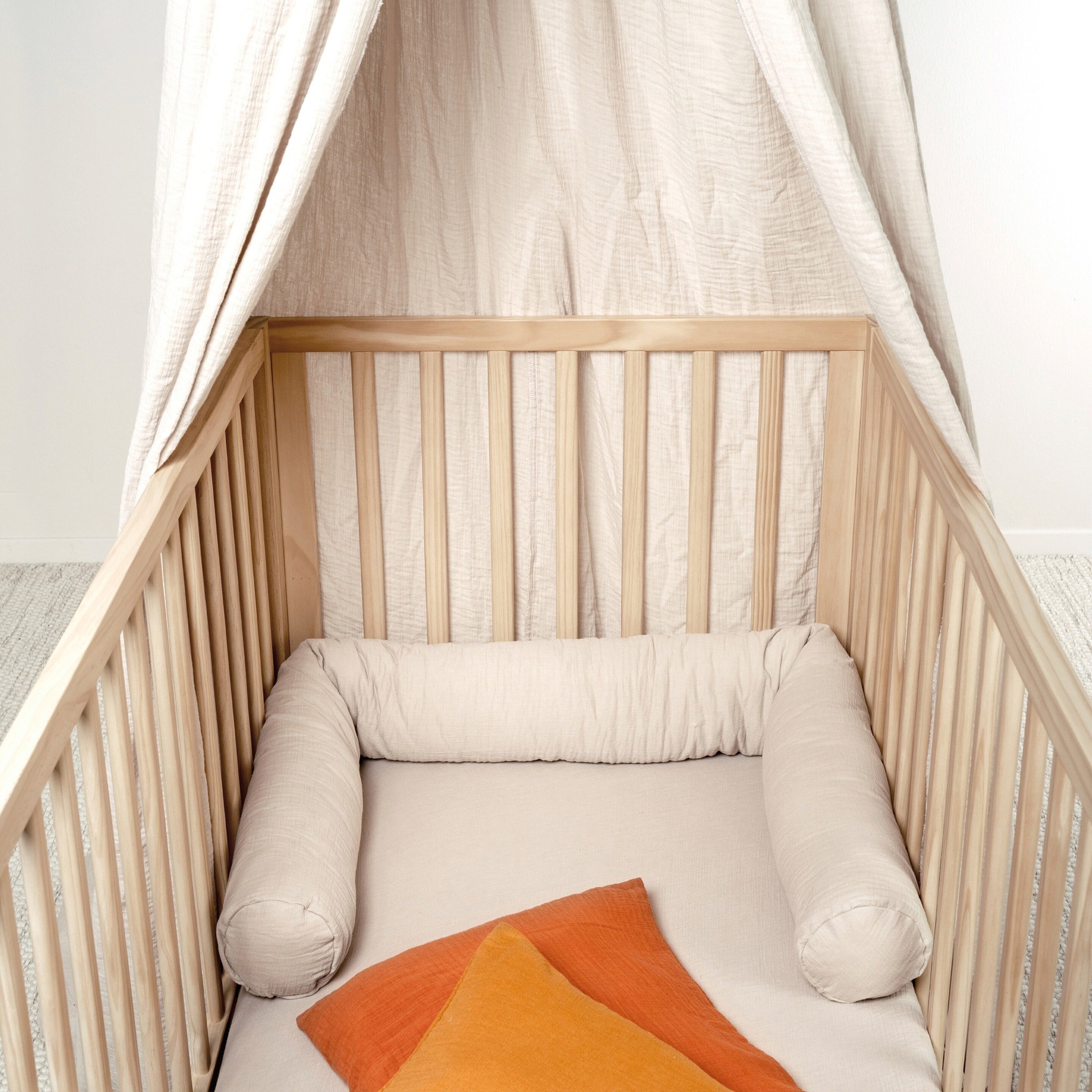 Julius Zöllner Bettschlange Musselin 180 cm