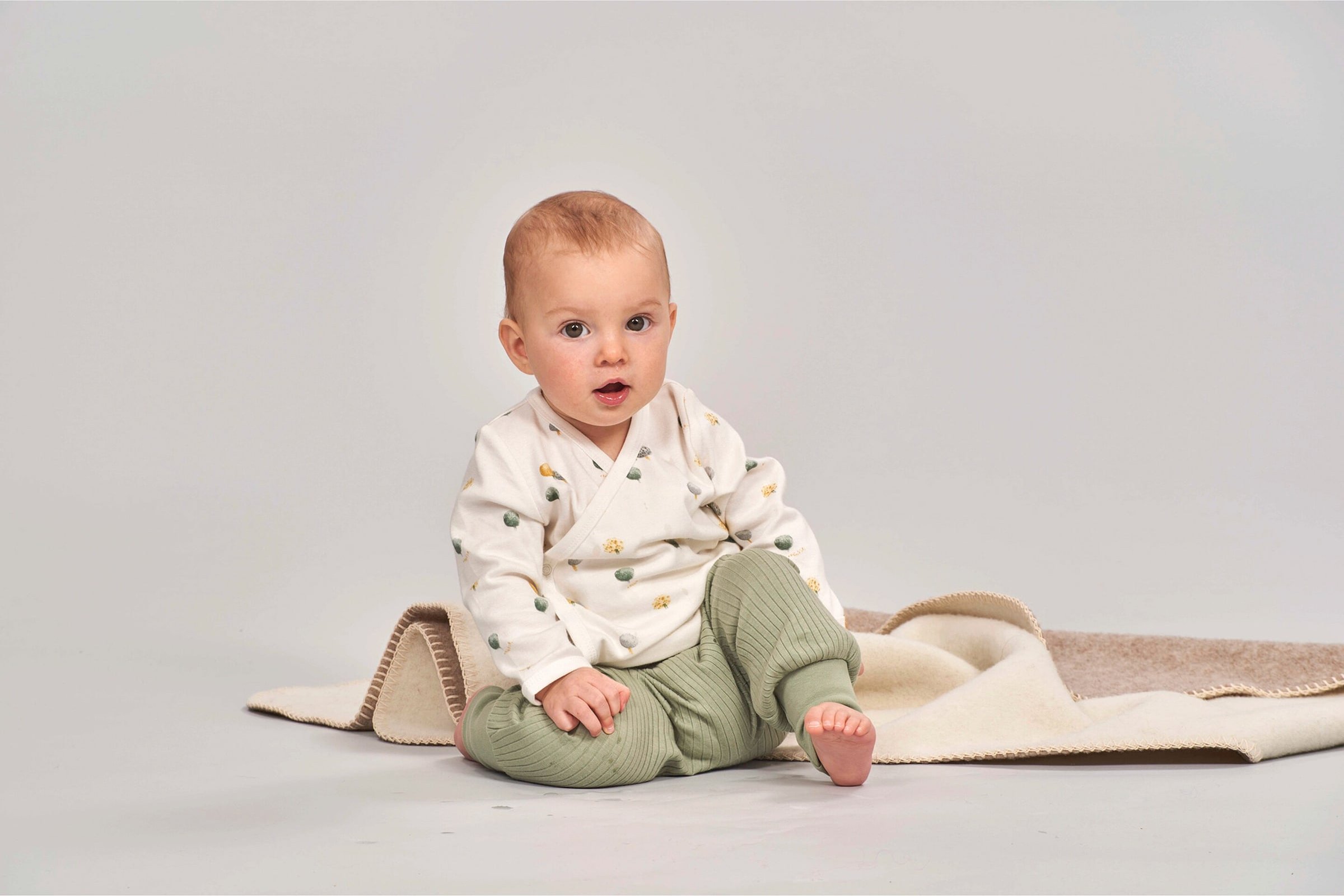 Sense Organics Wickelshirt langarm Bäume