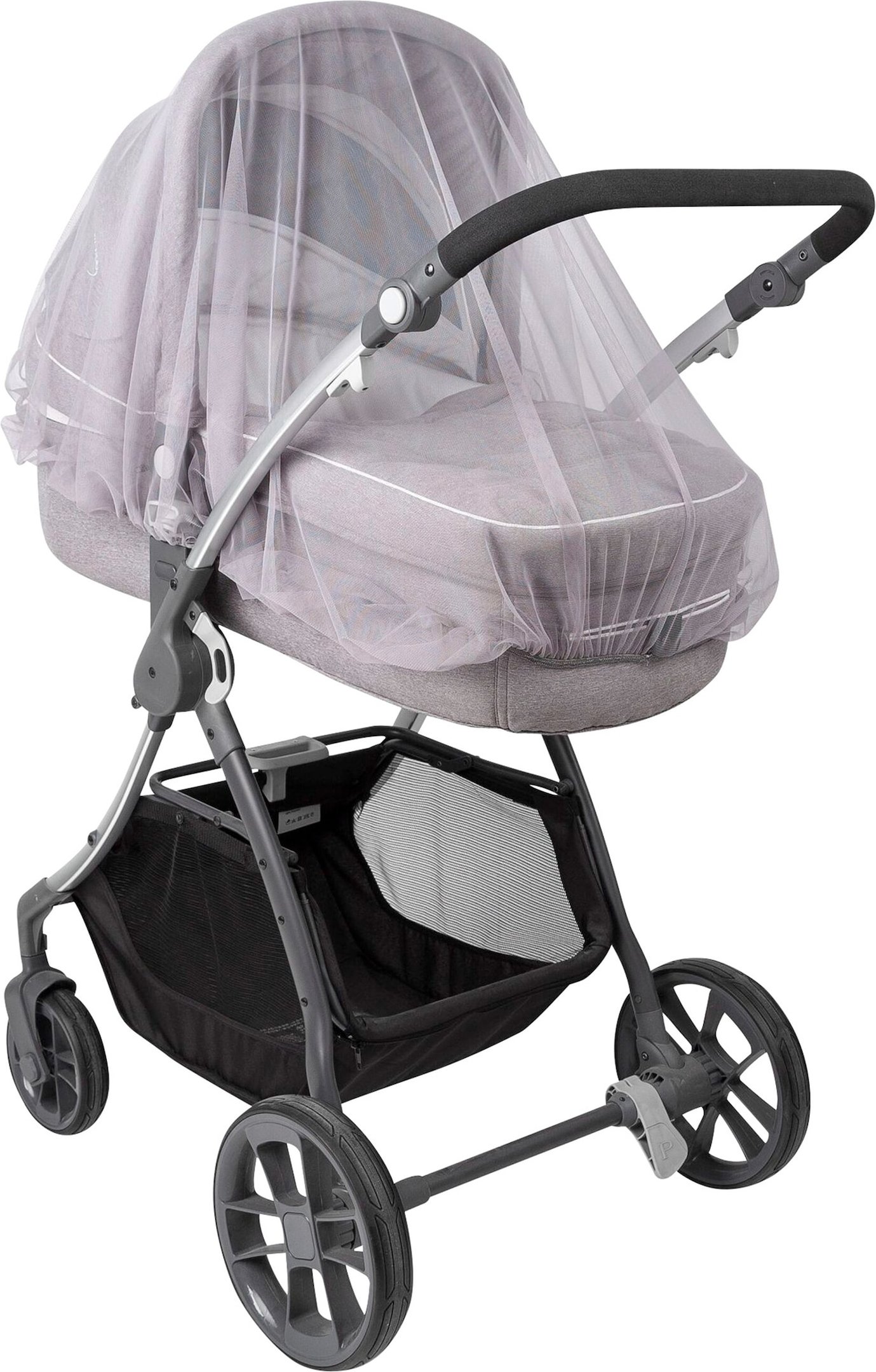 Babycab Insektenschutz Universal für Kinderwagen, Buggys & Reisebetten transparent