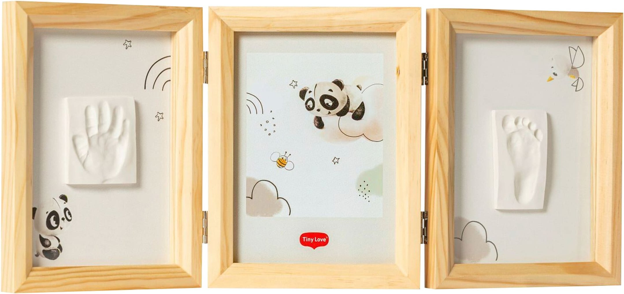 Tiny Love Abdruck-Set Double Frame Wooden