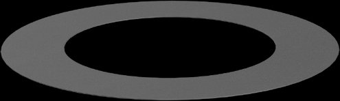 Tecnovis Wandrosette »Zitec-Iso«, gussgrau