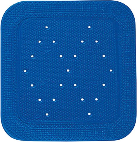 KLEINE WOLKE Duscheinlage, BxL: 55 x 55 cm - blau