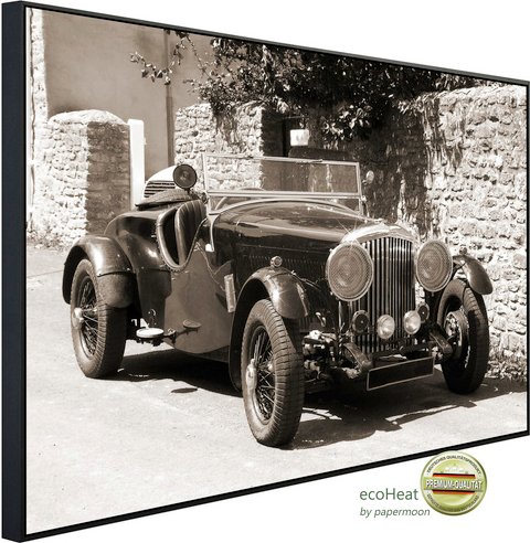 papermoon Infrarotheizung »EcoHeat - Oldtimer«, Matt-Effekt - bunt