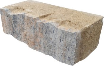 Thumbnail - Mr. GARDENER Mauerstein, Beton, BxHxL: 20 x 10 x 40 cm - bunt