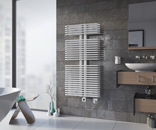 XIMAX Handtuchwärmer »K3«, Anschluss: elektrisch, Typ 7 - weiss