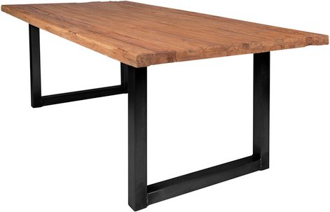SIT Tisch »TABLES & CO«, HxT: 76 x 100 cm, Holz - schwarz