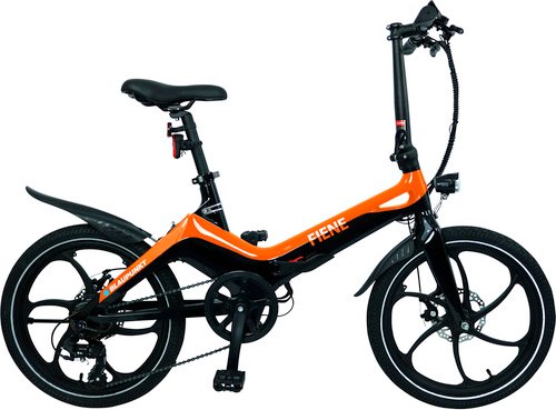 BLAUPUNKT E-Bike Faltrad »Fiene«, 20 Zoll, 6-Gang - orange