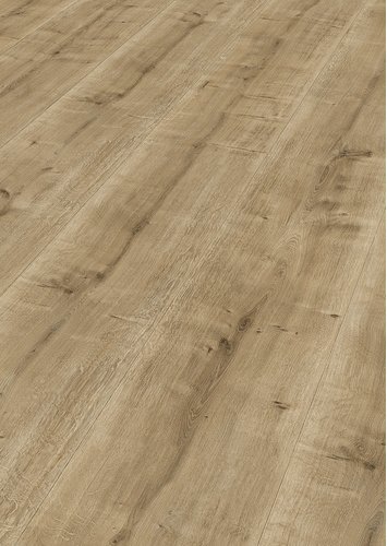 MODERNA Laminat »Horizon Erico«, Eiche, LxBxS: 1288 x 328 x 8 mm - braun